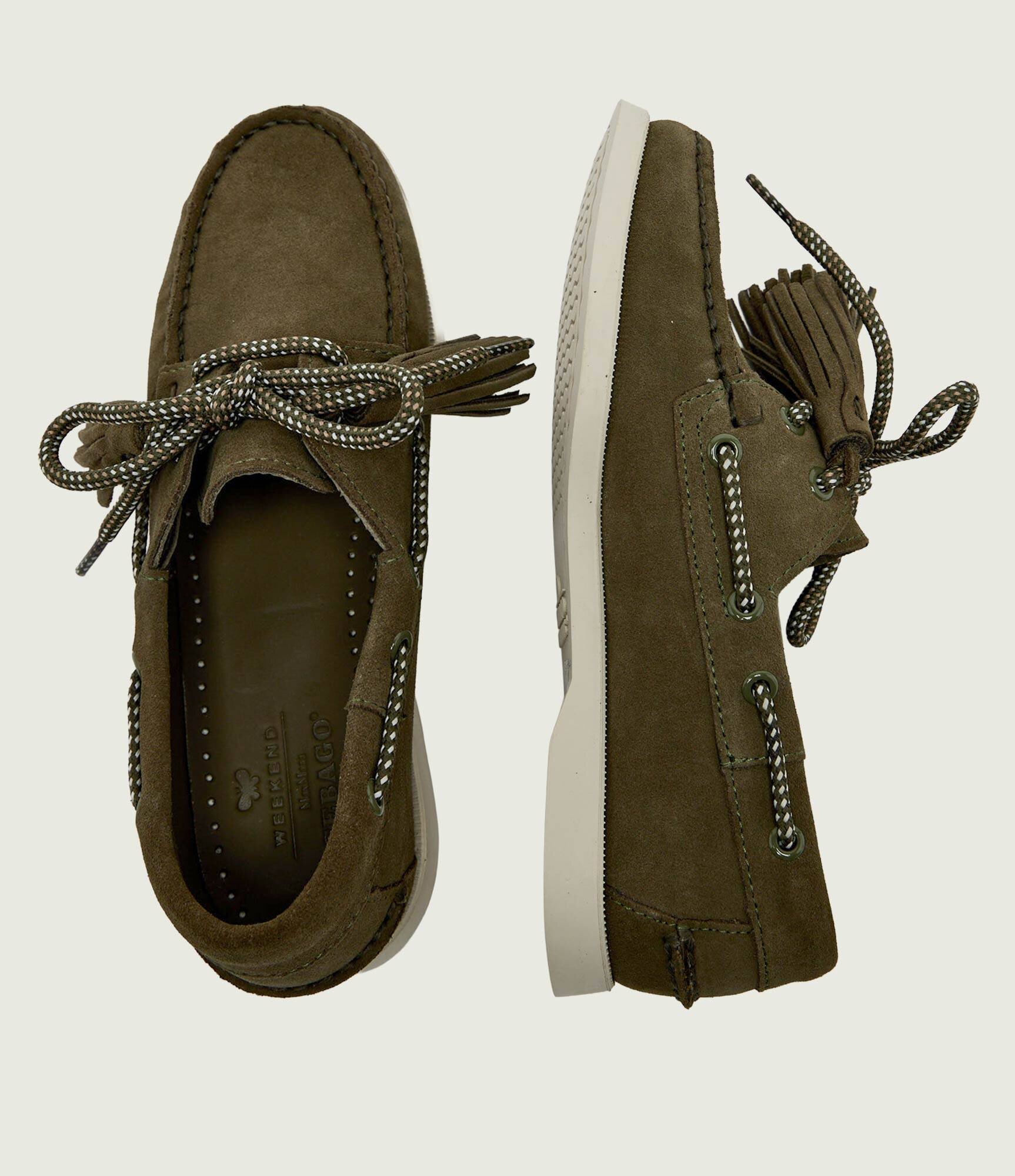 Weekend MaxMara Mocasini WKADOCKSIDE | piele întoarsă