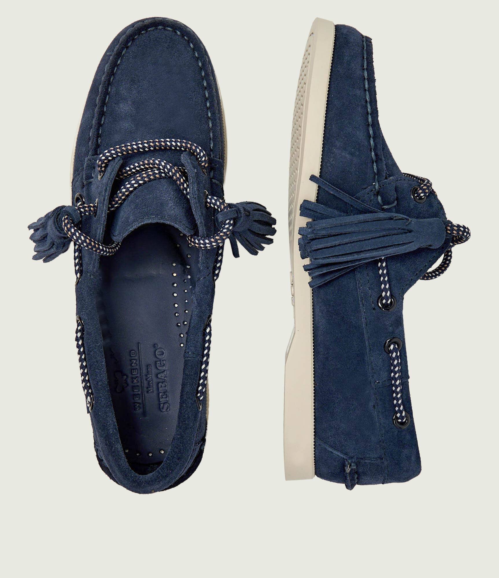 Weekend MaxMara Mocasini WKADOCKSIDE | piele întoarsă