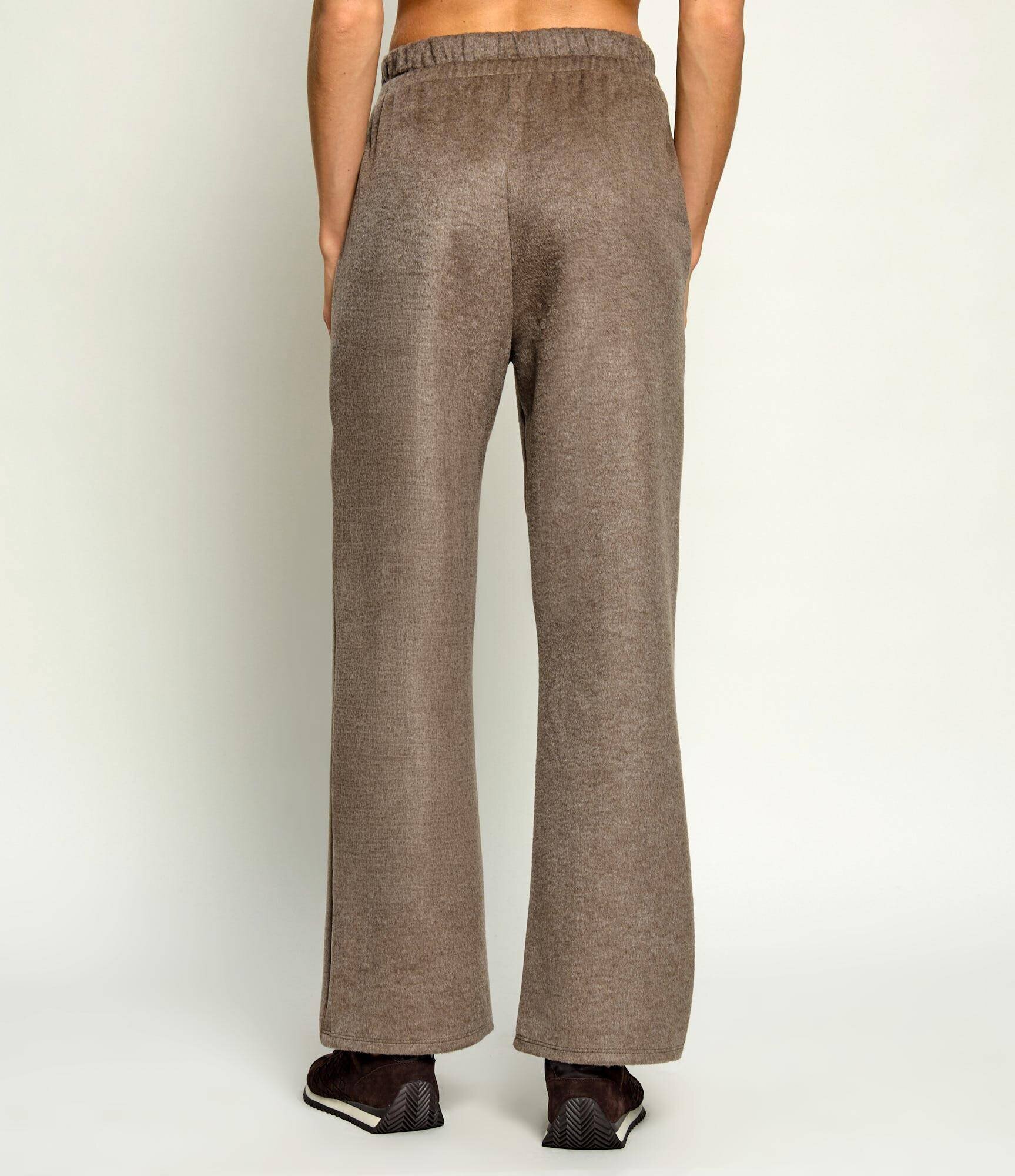 Weekend MaxMara Pantaloni de tricot Wkdtenda | regular fit cu adaos de lână