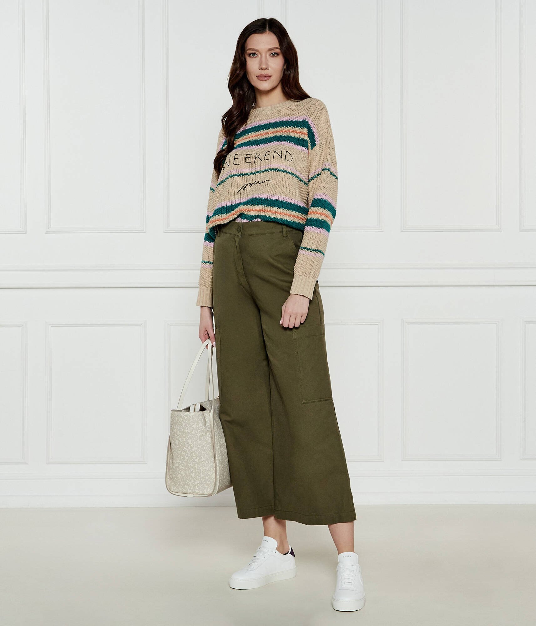 Weekend MaxMara Pantaloni QUIZ | flare fit