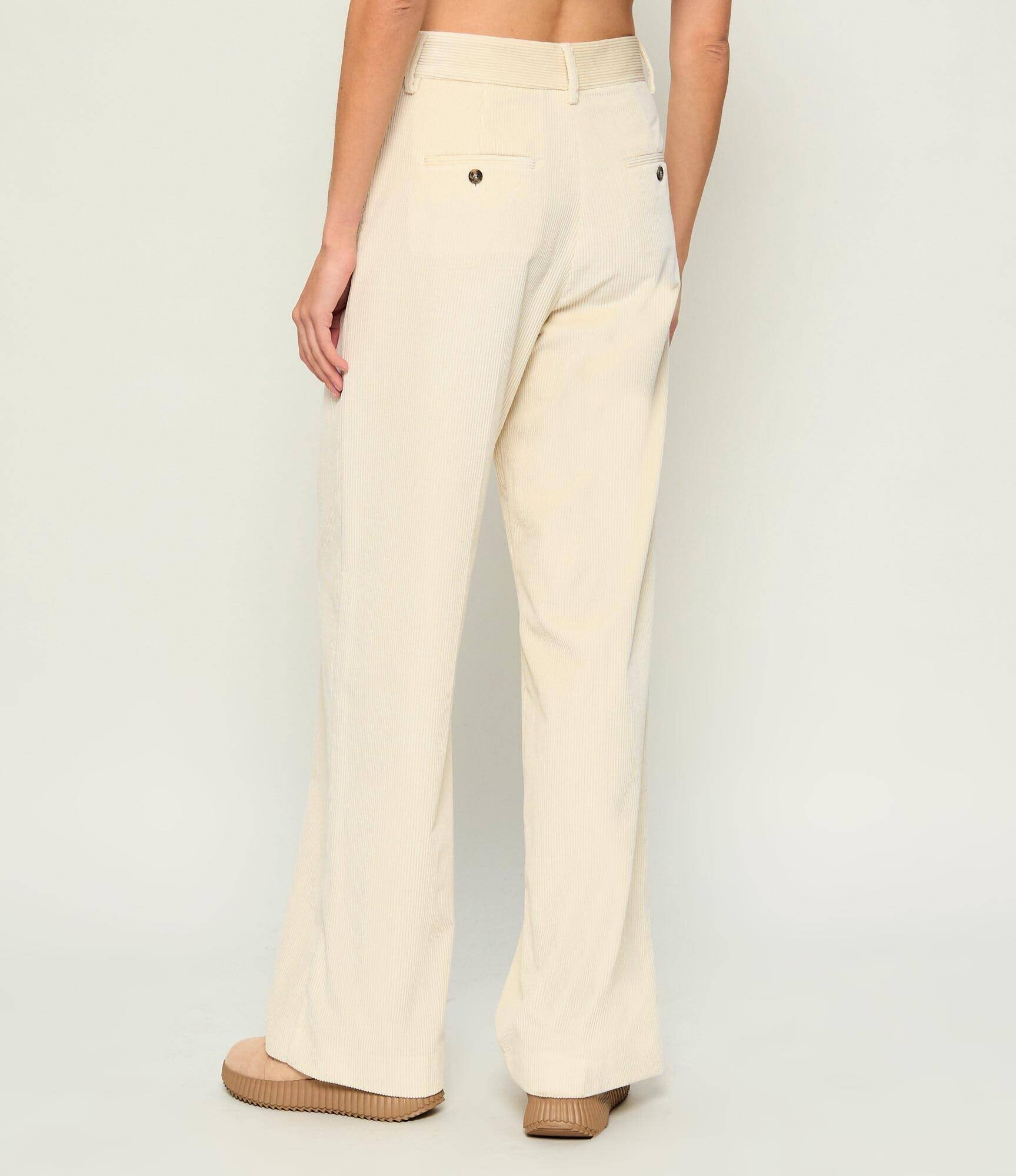 Weekend MaxMara Pantaloni Wkdtania | regular fit | catifea reiată