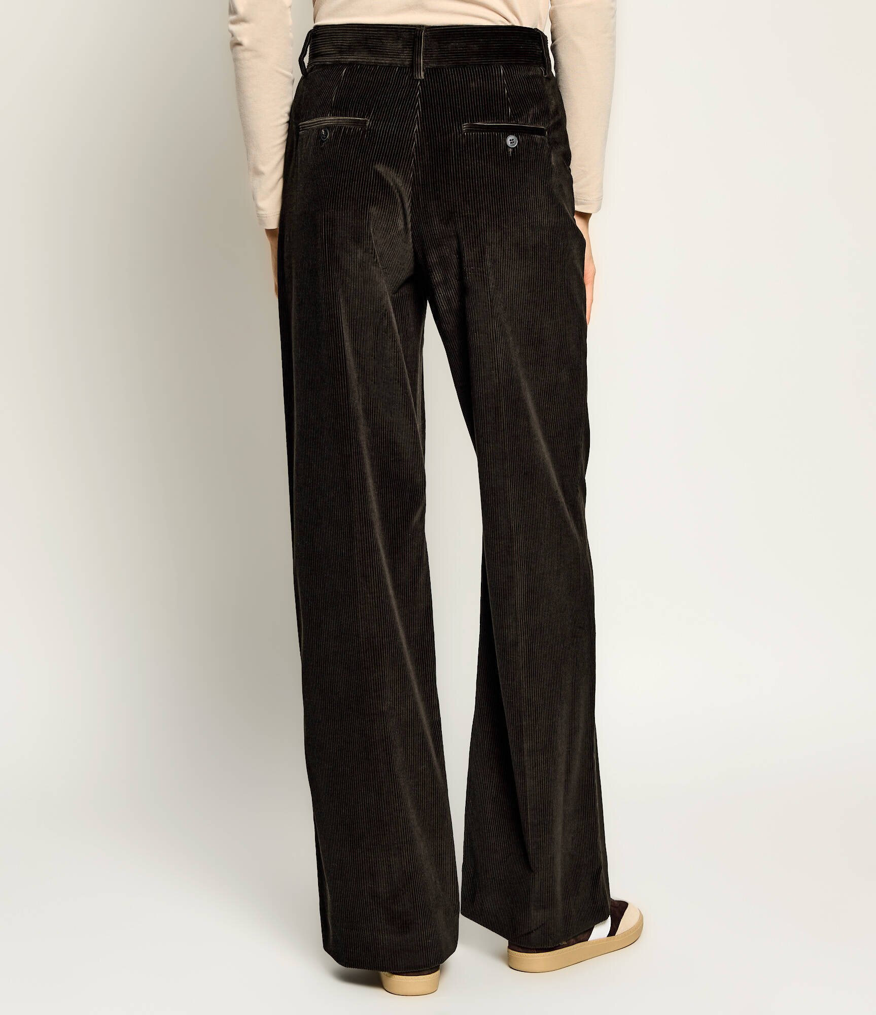 Weekend MaxMara Pantaloni Wkdtania | regular fit | catifea reiată