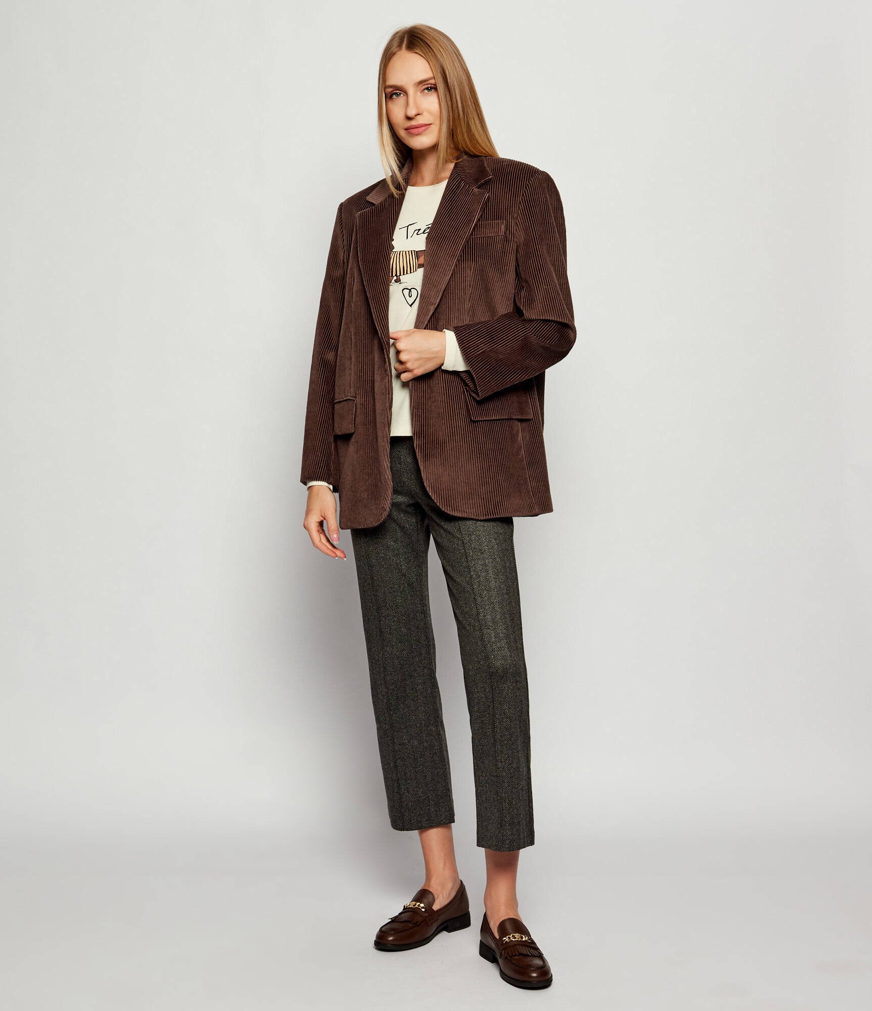 Weekend MaxMara Sacou FORMIA | Oversize fit | catifea reiată