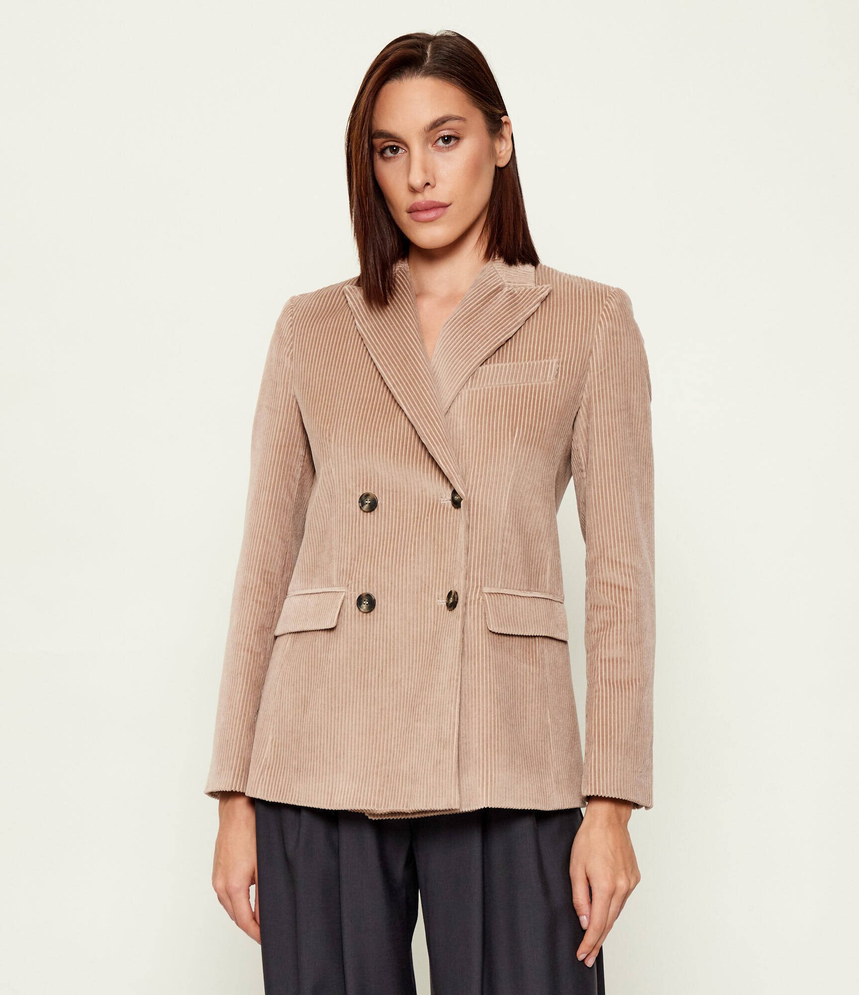 Weekend MaxMara Sacou KATANGA | Slim Fit | catifea reiată