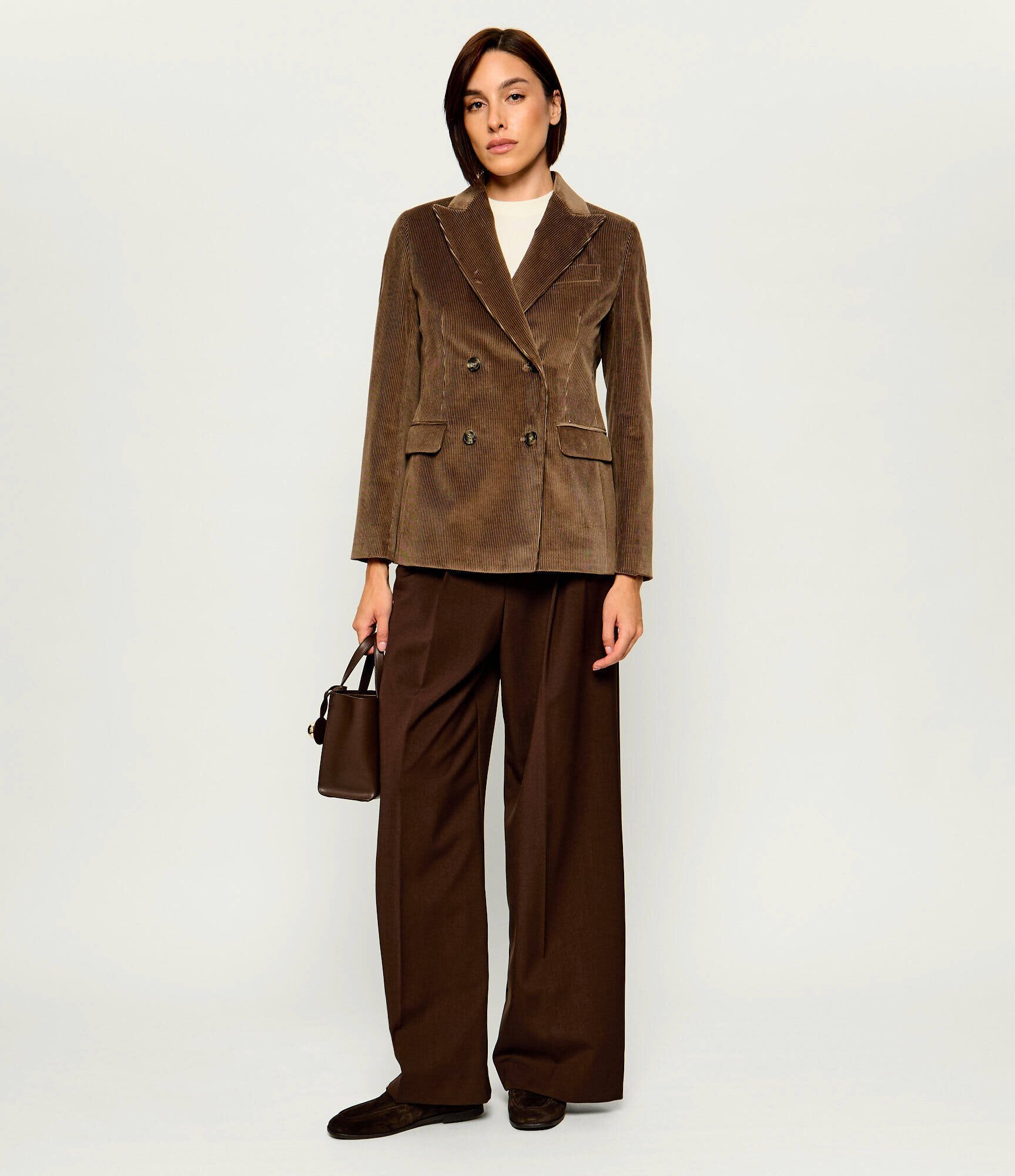 Weekend MaxMara Sacou Wkdkatanga | regular fit | catifea reiată
