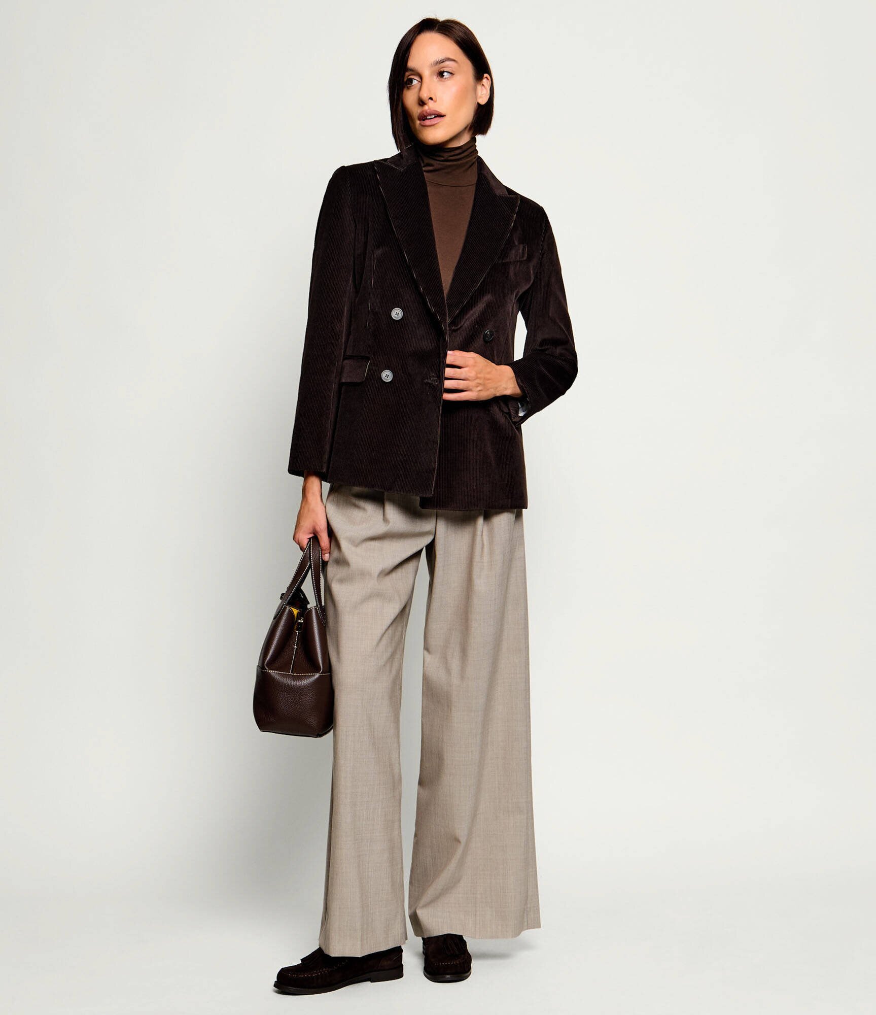 Weekend MaxMara Sacou Wkdkatanga | regular fit | catifea reiată
