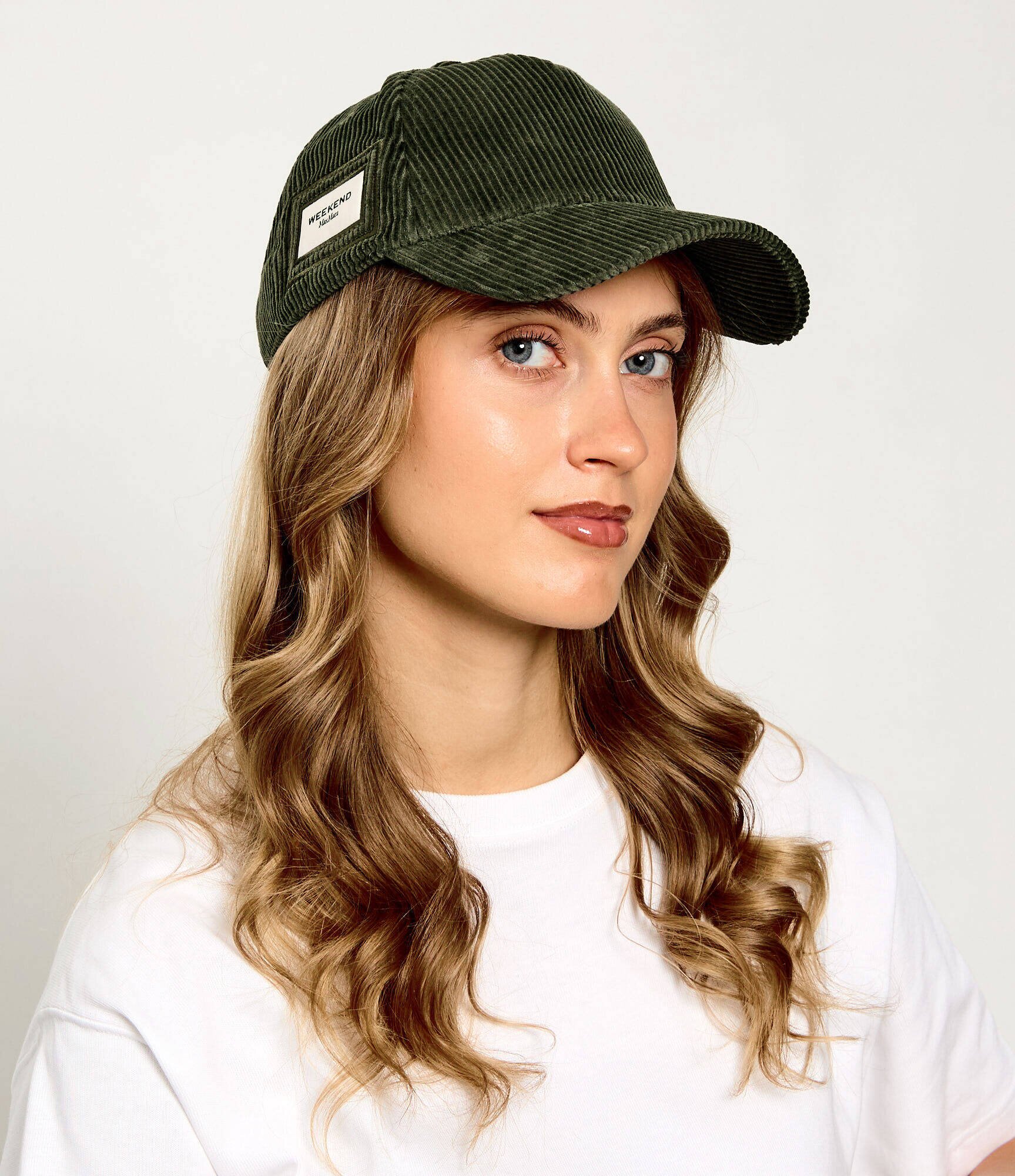 Weekend MaxMara Șapcă baseball Wkaragno | catifea reiată