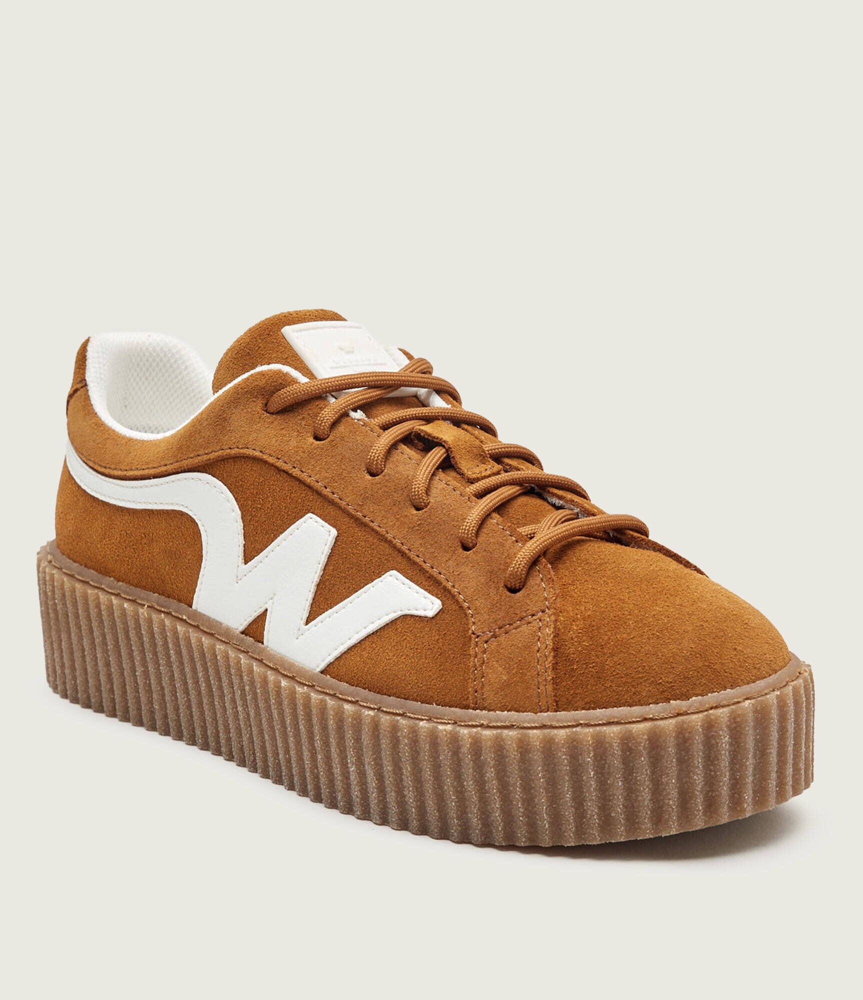 Weekend MaxMara Sneakers WKAAGILE | piele întoarsă