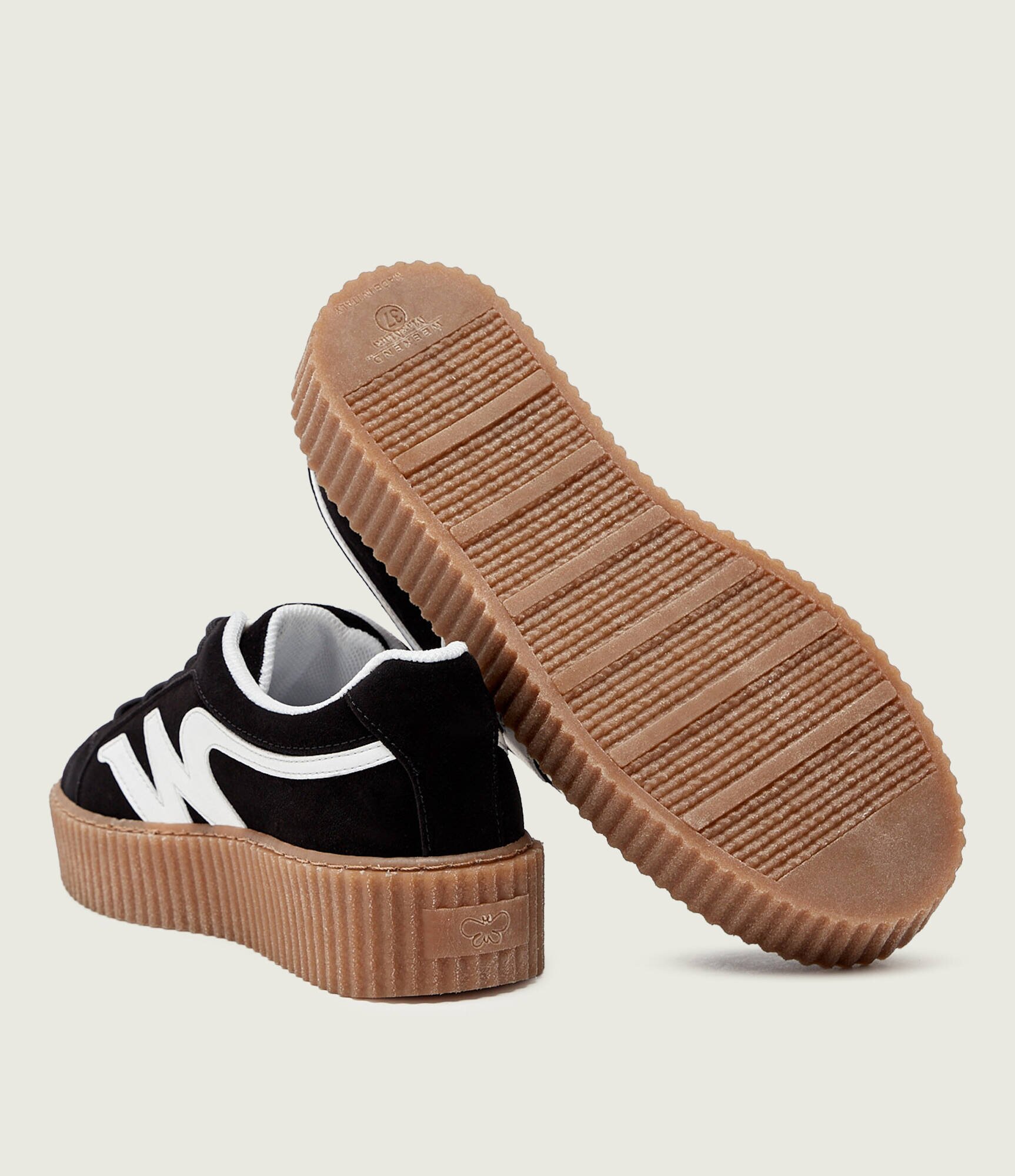 Weekend MaxMara Sneakers WKAAGILE | piele întoarsă
