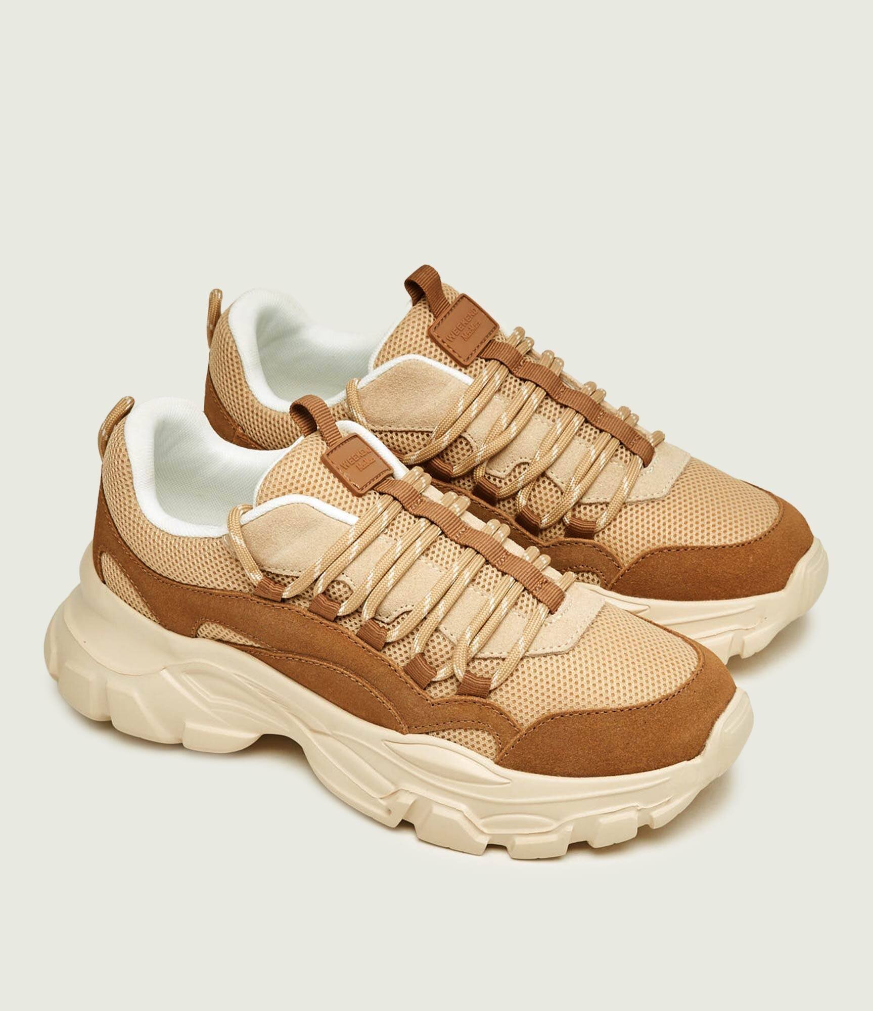 Weekend MaxMara Sneakers Wkaancora | piele întoarsă