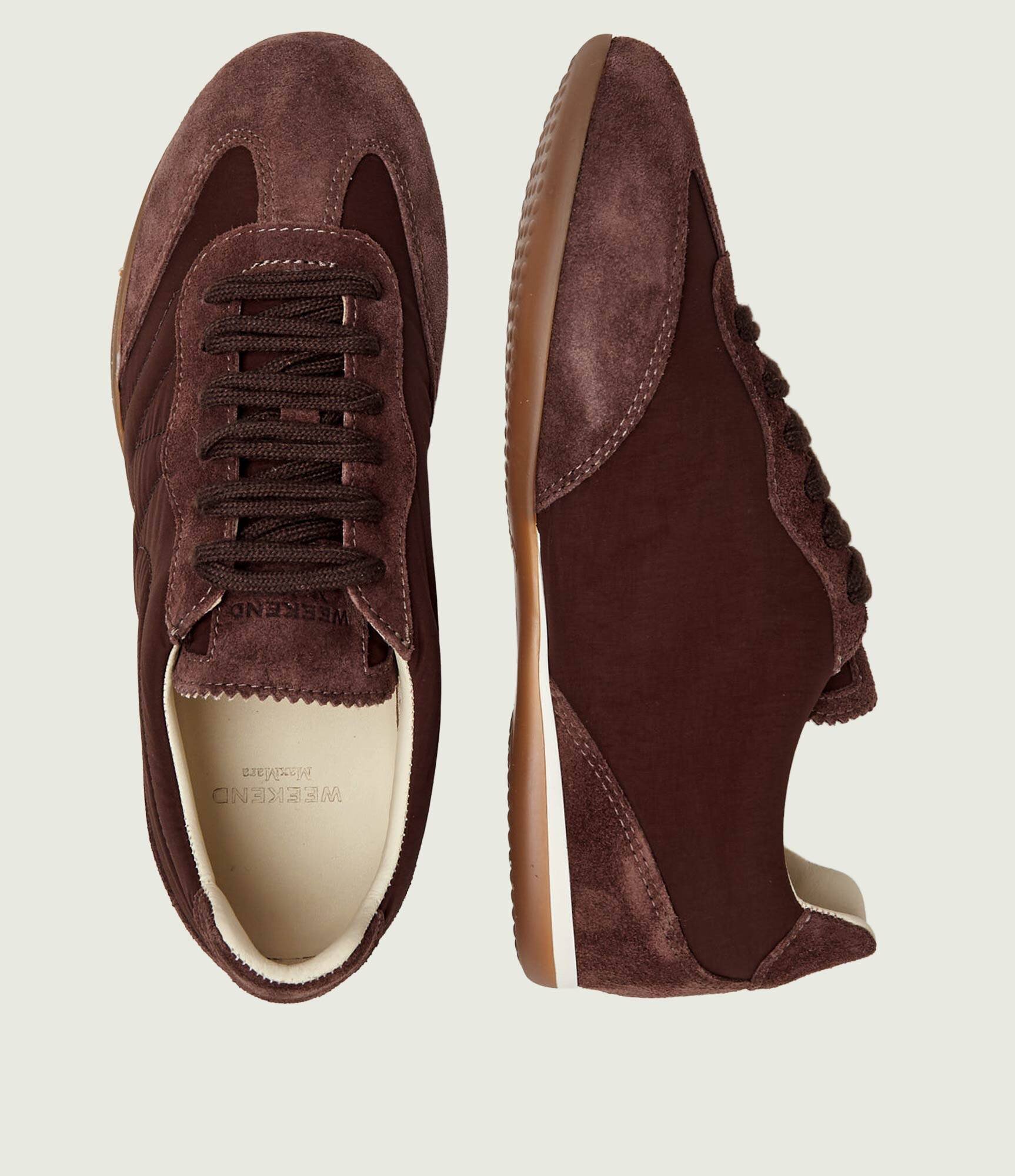 Weekend MaxMara Sneakers Wkalancia | piele întoarsă