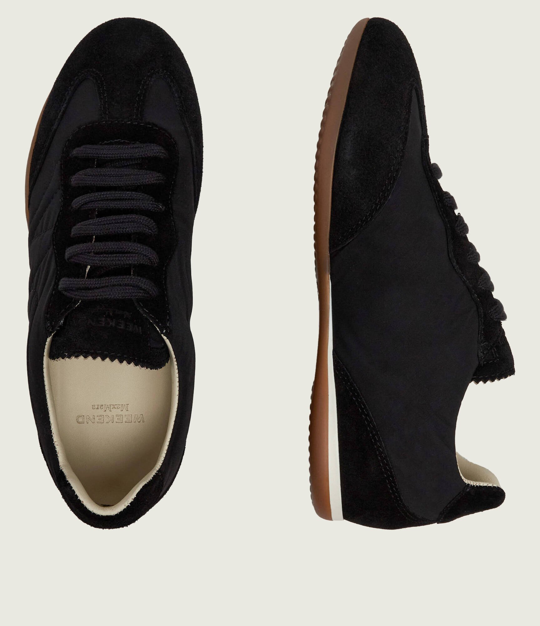 Weekend MaxMara Sneakers WKALANCIA | piele întoarsă