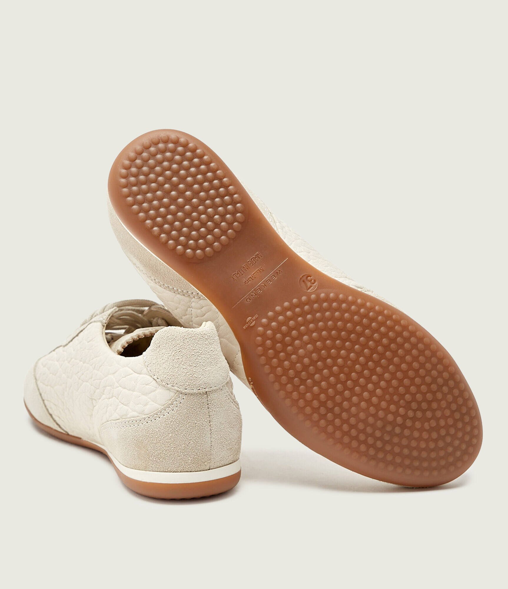 Weekend MaxMara Sneakers WKALANCIA | piele | piele întoarsă