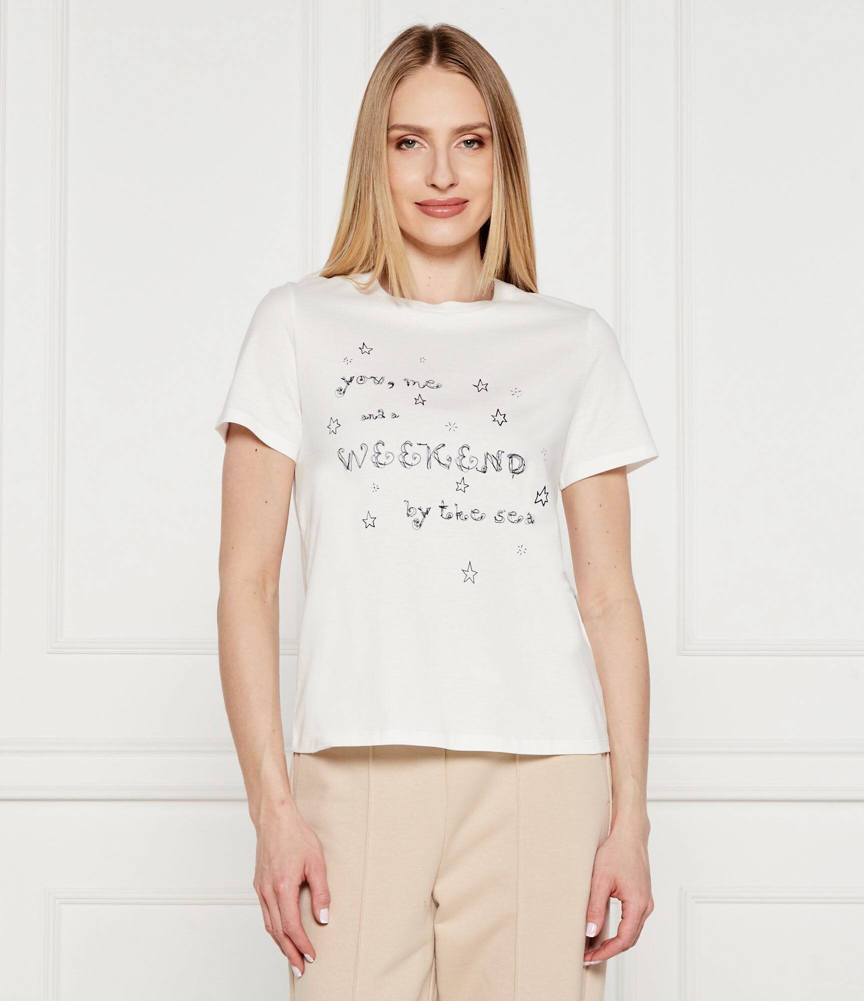 Weekend MaxMara Tricou Ara | regular fit
