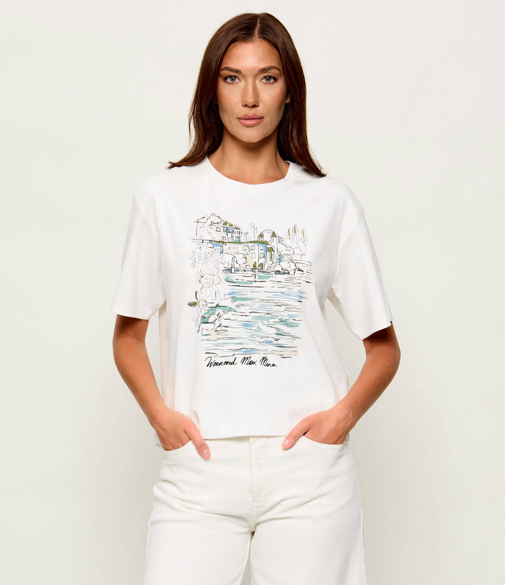 Weekend MaxMara Tricou Wkdsala | regular fit