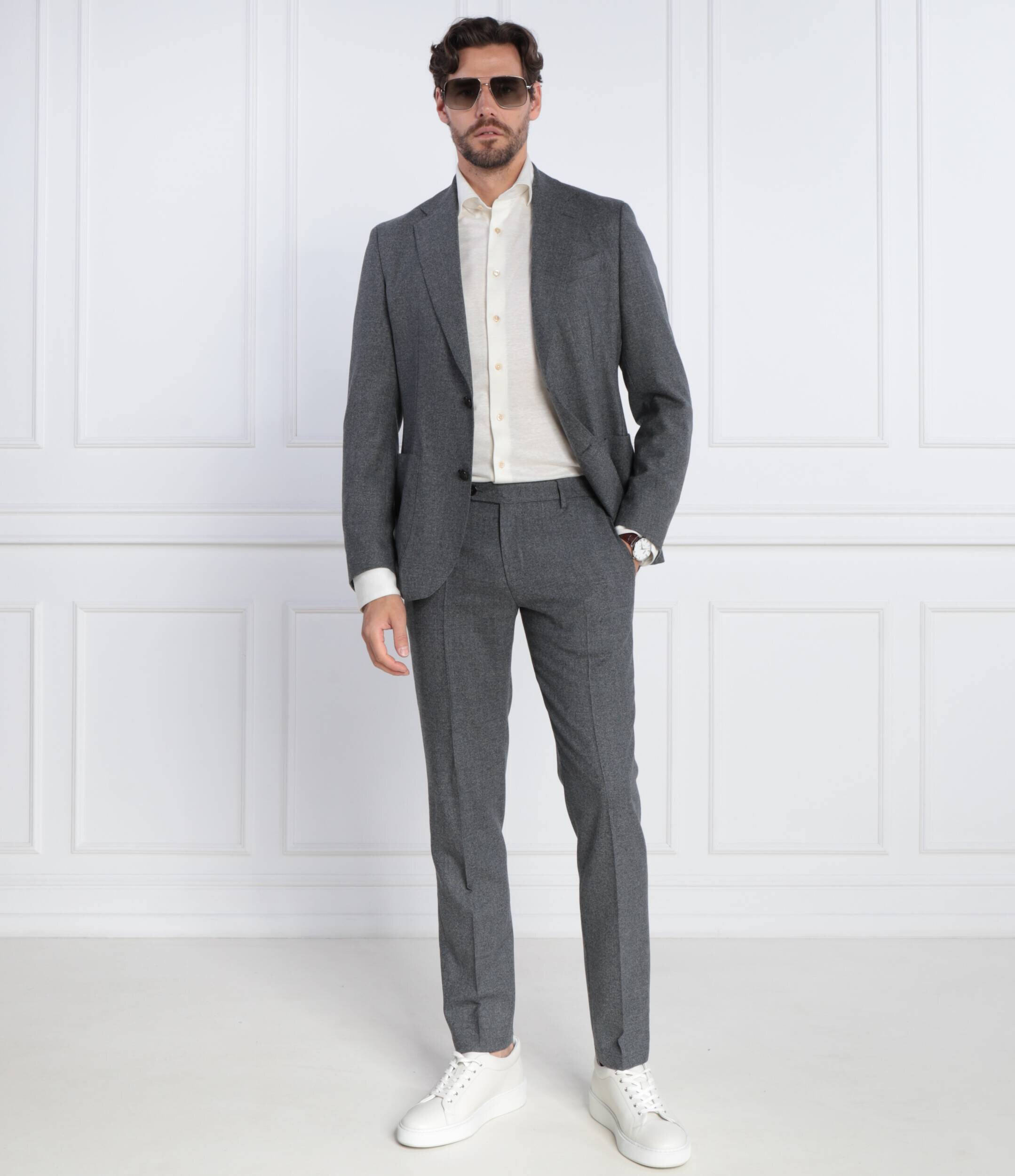 Windsor De lână pantaloni | Regular Fit