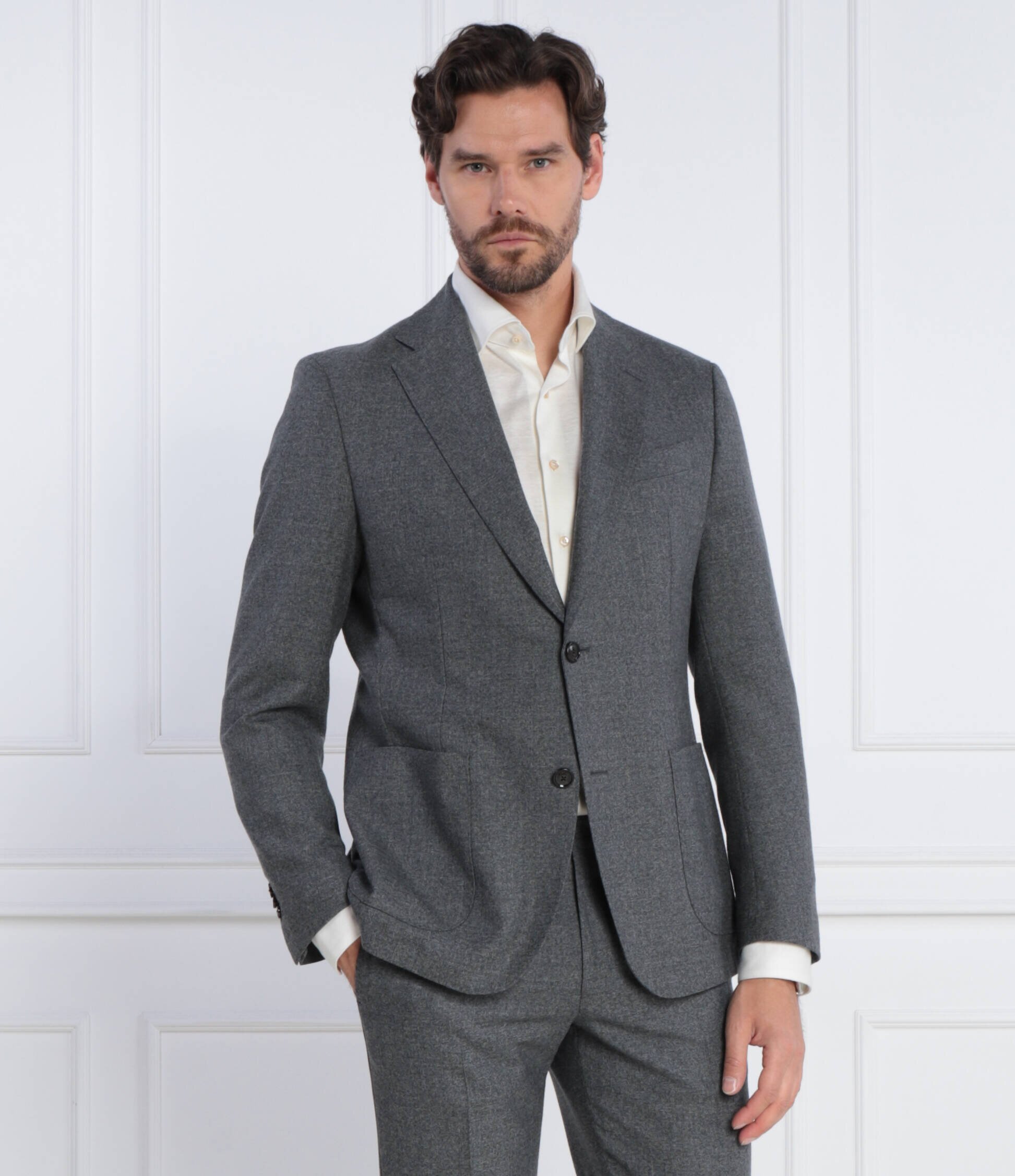 Windsor De lână sacou | Slim Fit