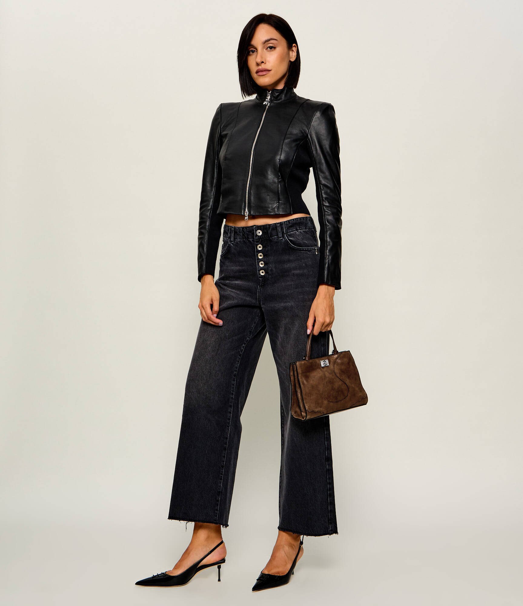 Zadig & Voltaire Cufăr Jack Nano | piele întoarsă