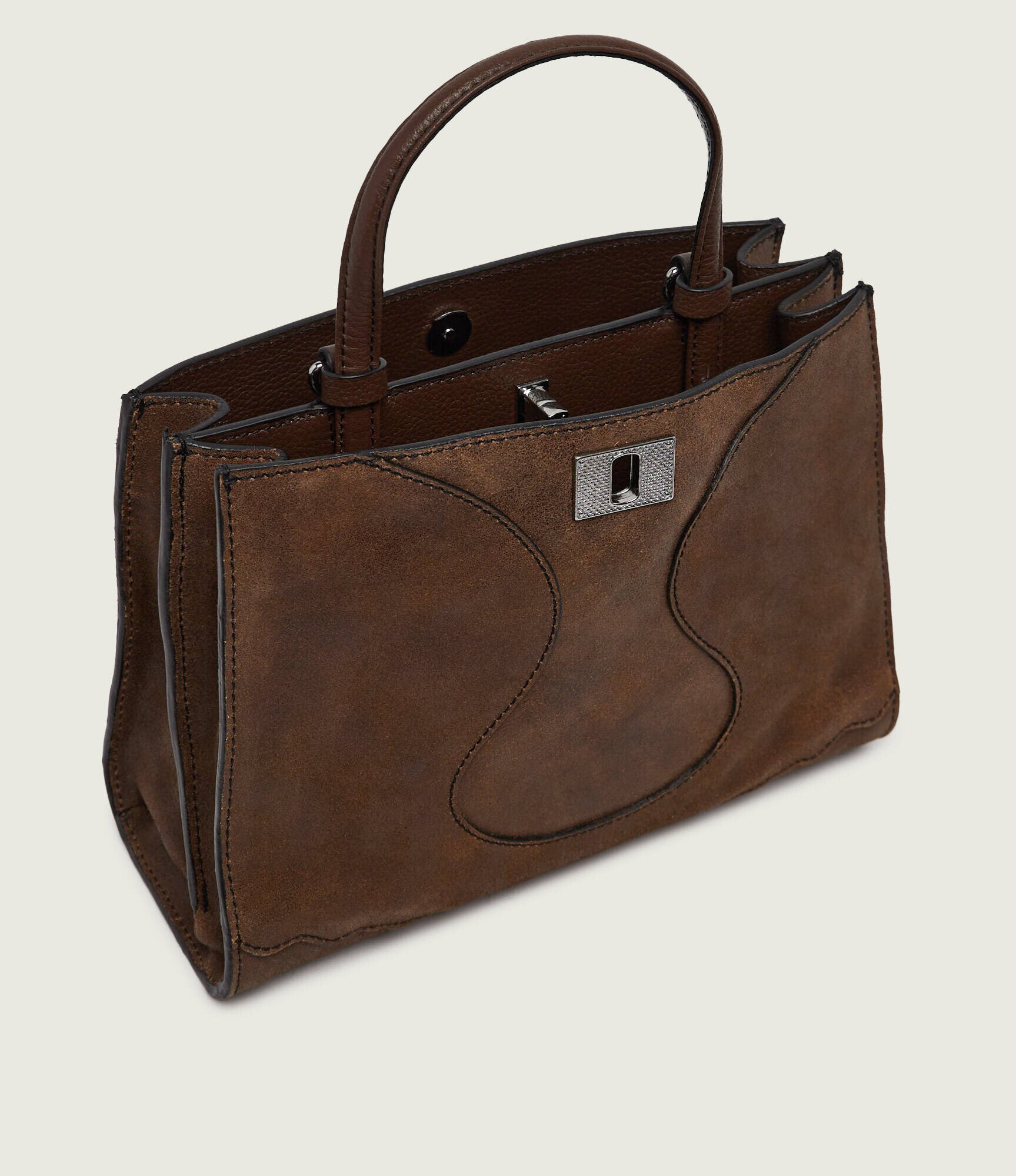 Zadig & Voltaire Cufăr Jack Nano | piele întoarsă