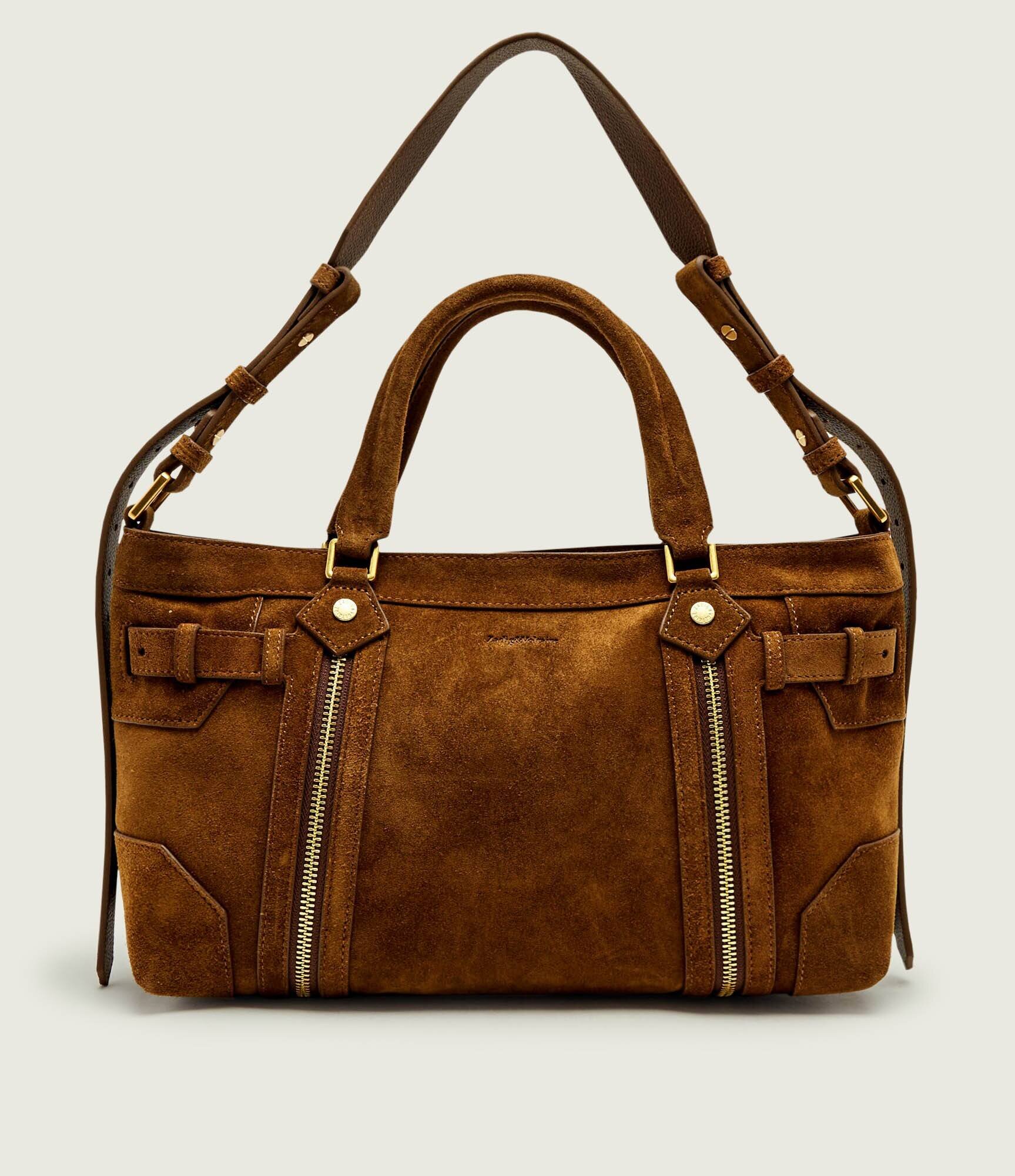 Zadig & Voltaire Cufăr Madison | piele întoarsă