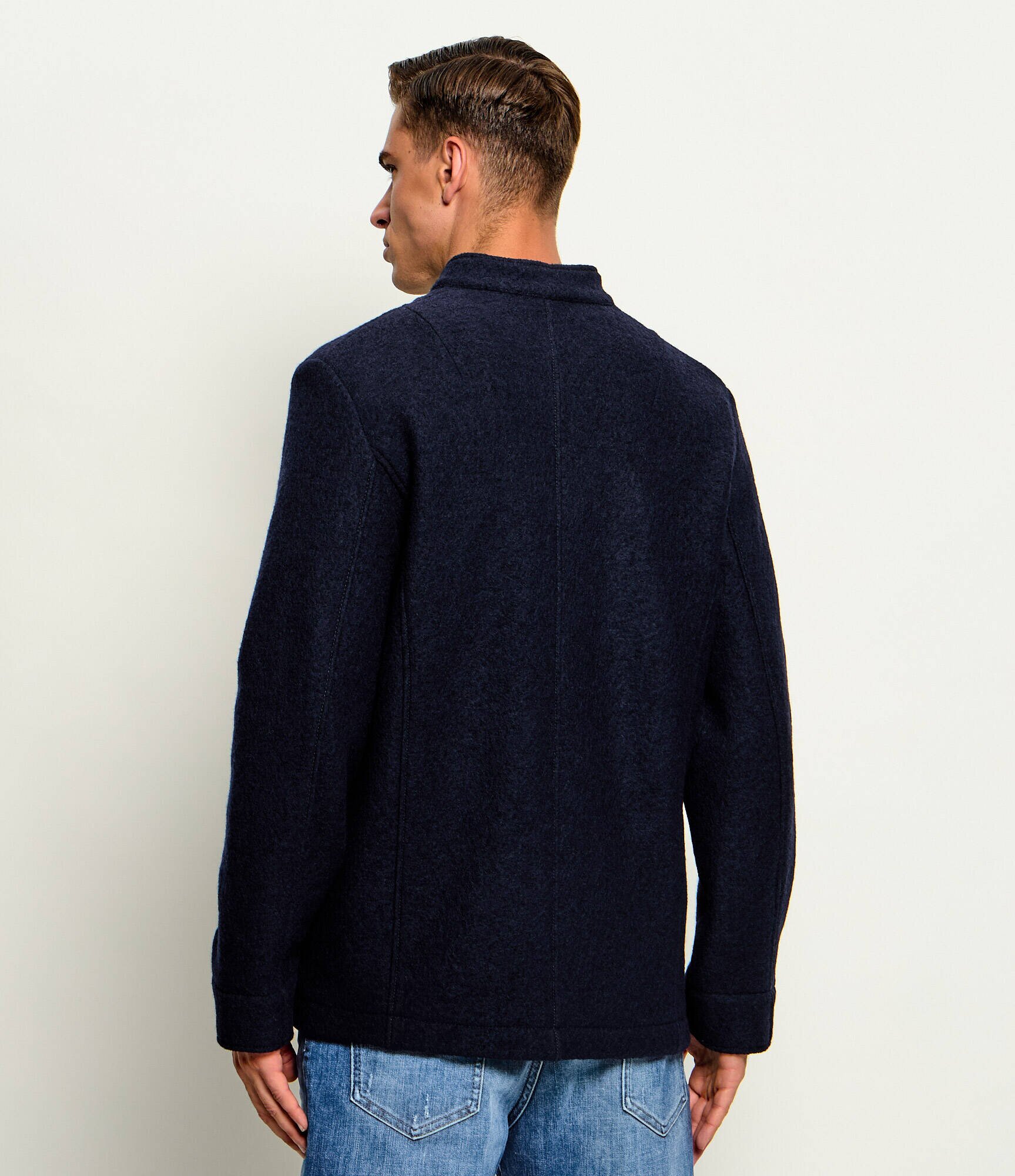 Zadig & Voltaire De lână geacă Venezia | Relaxed fit