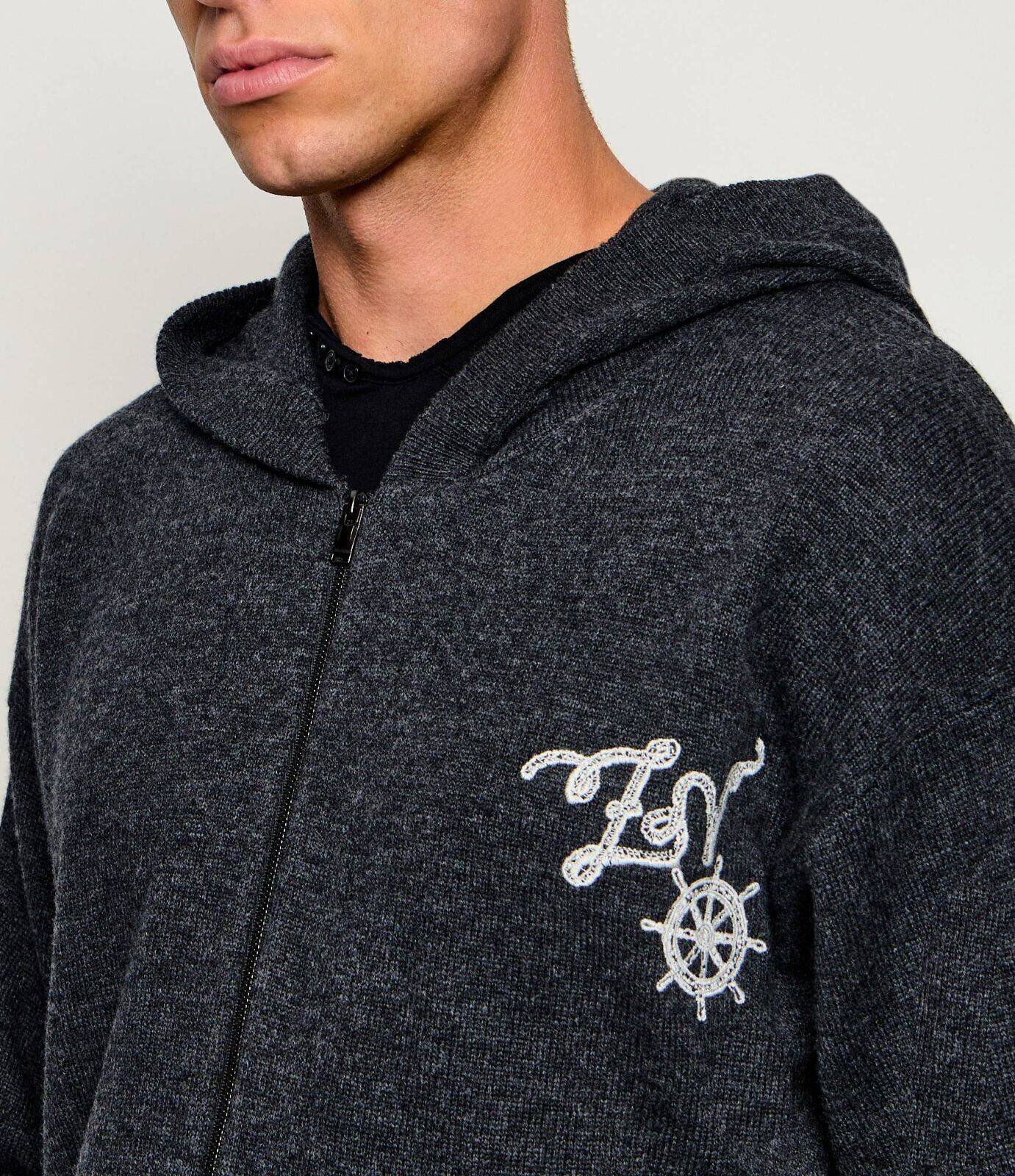 Zadig & Voltaire De lână pulover Camillo | Relaxed fit cu adaos de cașmir