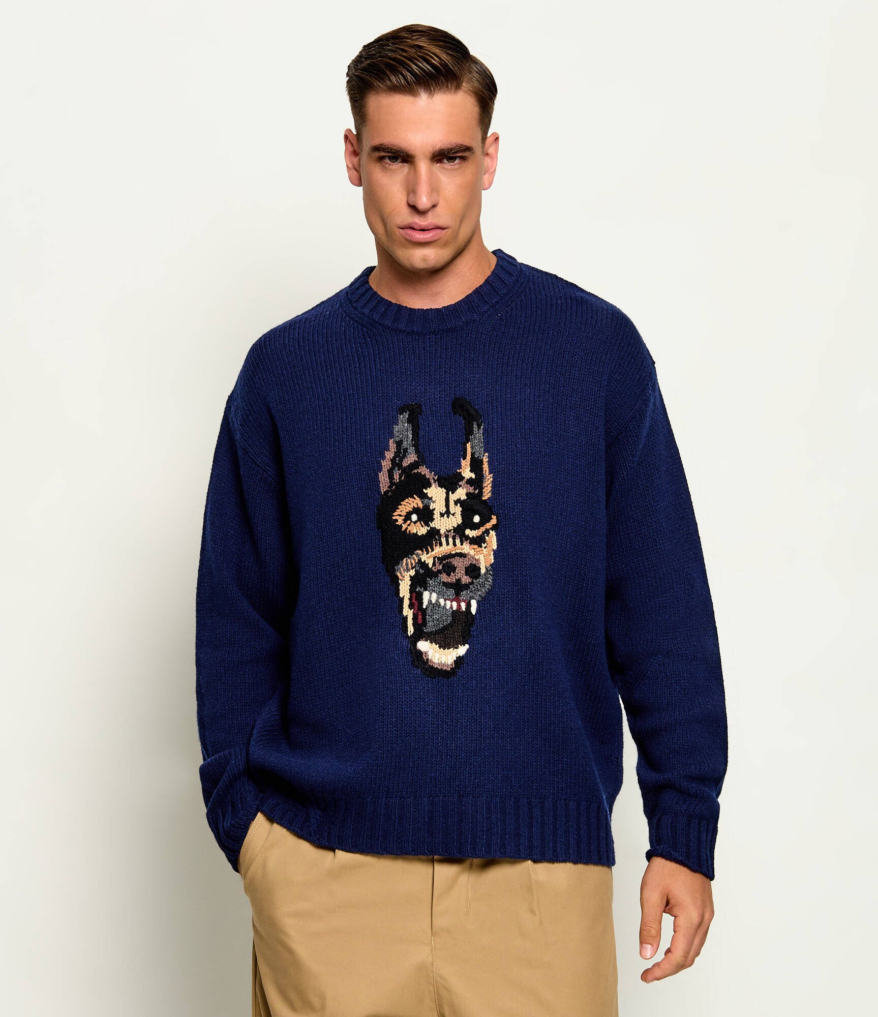 Zadig & Voltaire De lână pulover Swonny We Doberman | regular fit