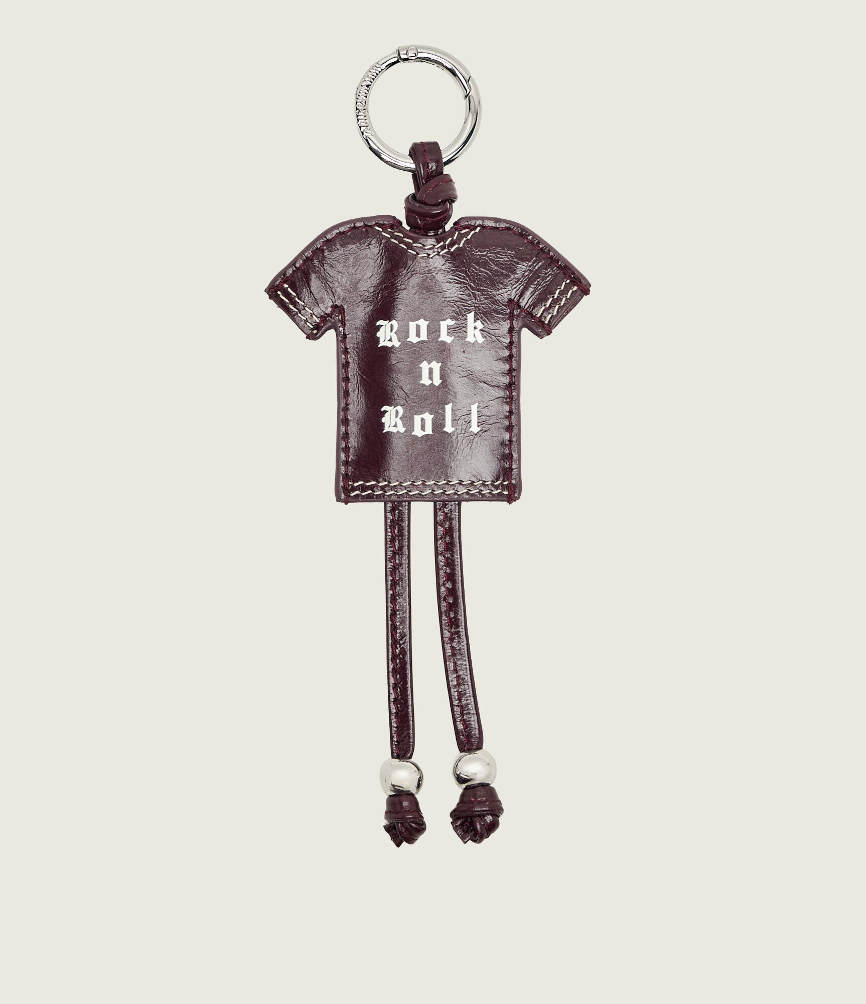 Zadig & Voltaire De piele breloc Tee-Shirt