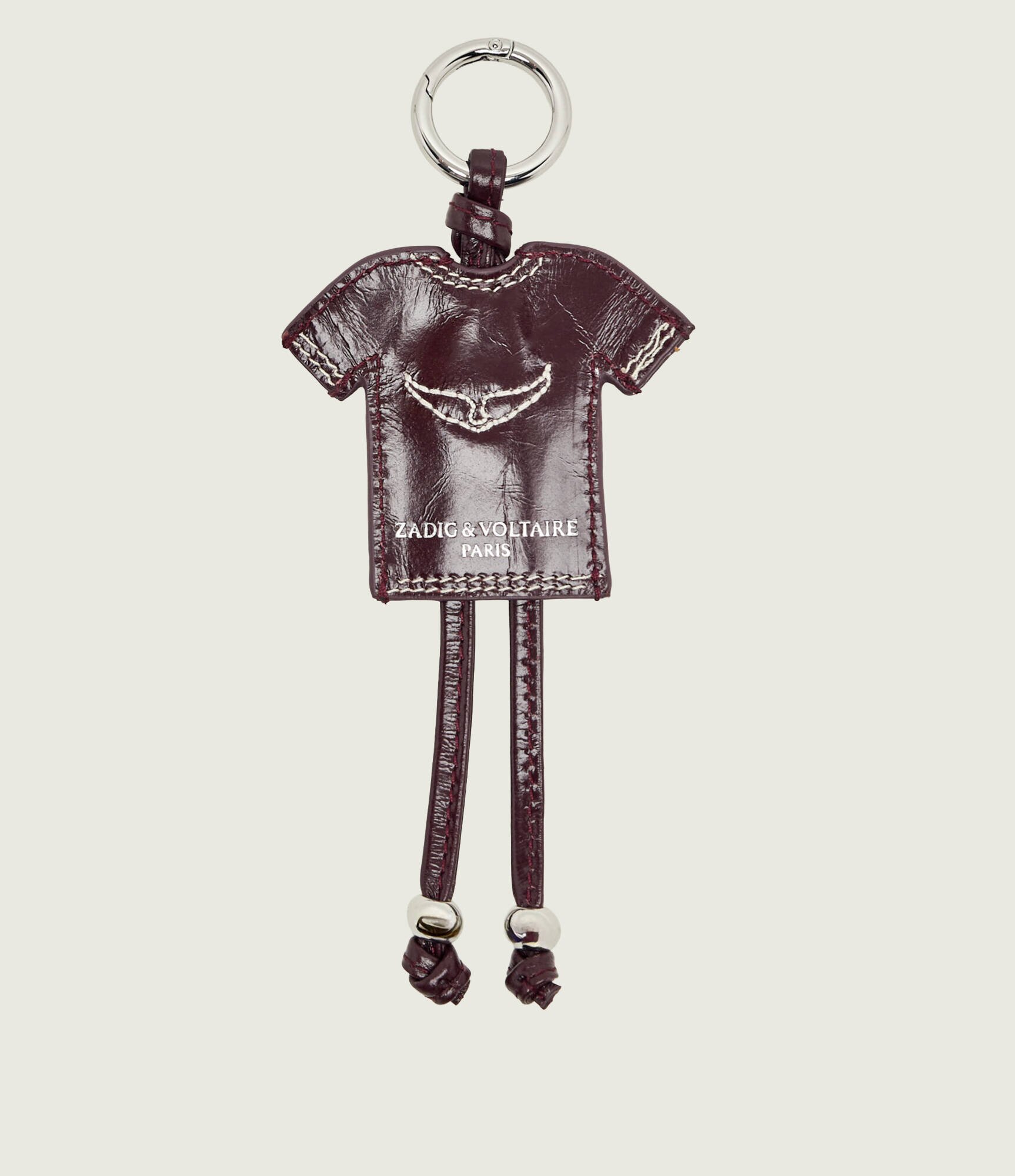Zadig & Voltaire De piele breloc Tee-Shirt