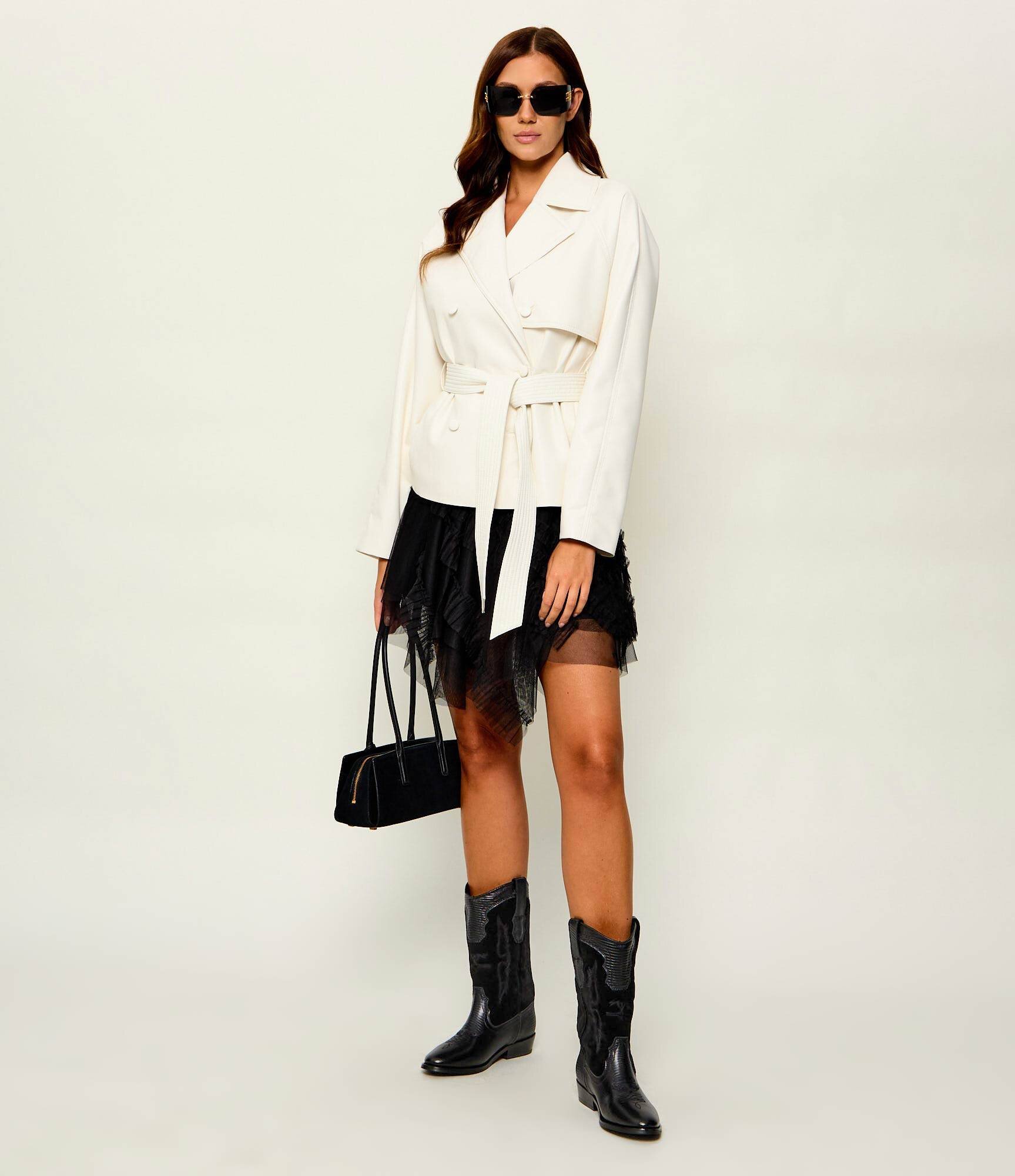 Zadig & Voltaire De piele cizme cowboy Western Wild | piele întoarsă