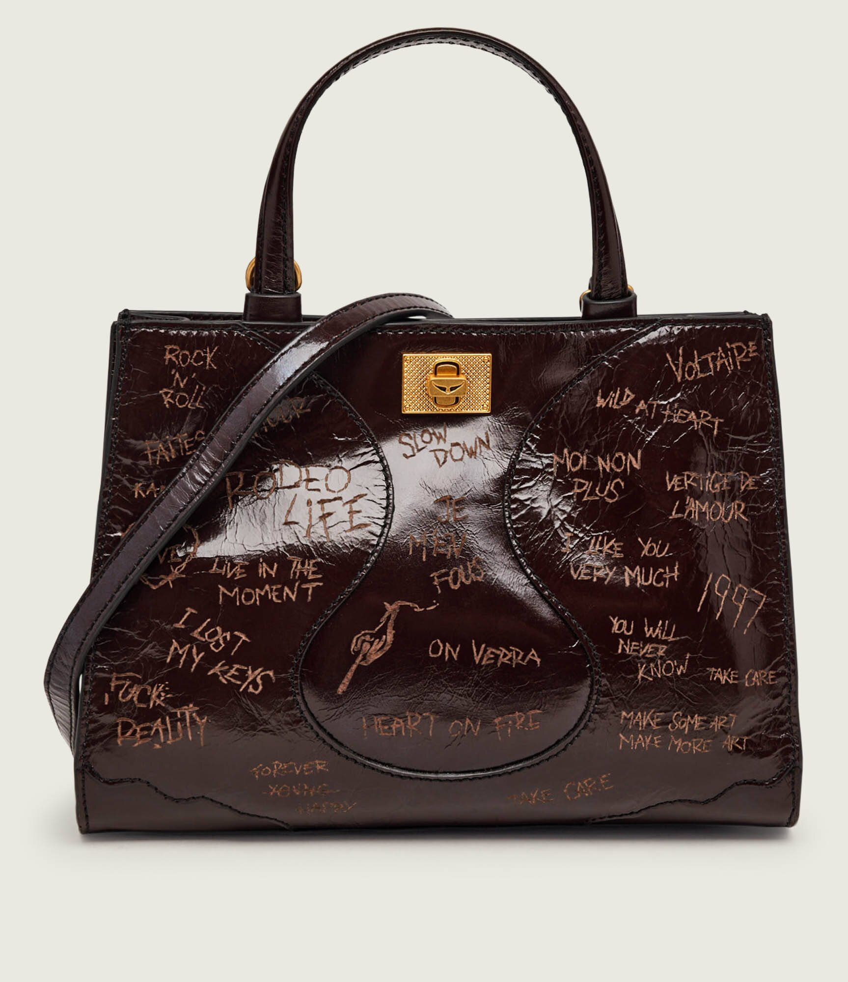 Zadig & Voltaire De piele cufăr Jack