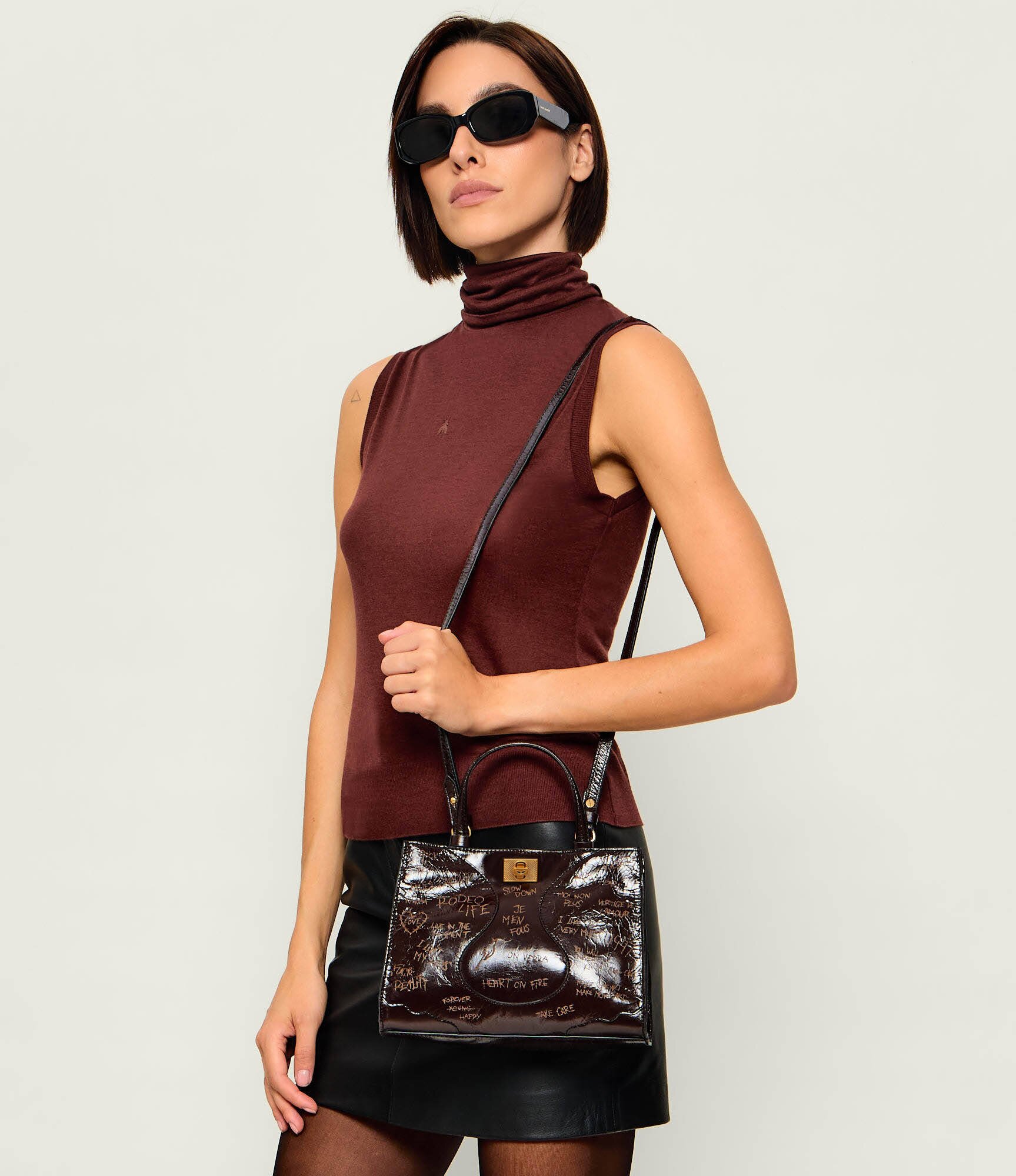Zadig & Voltaire De piele cufăr Jack