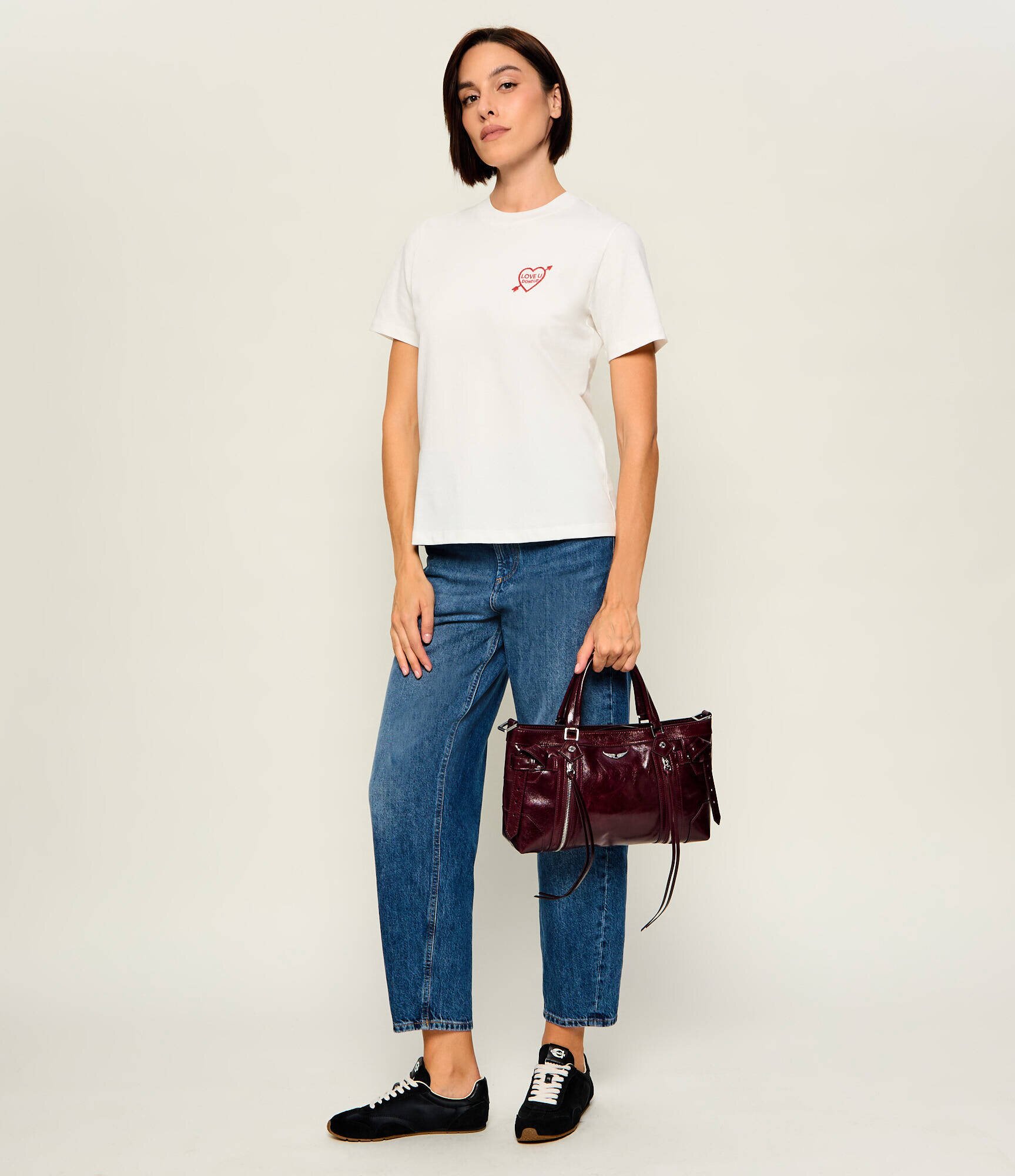 Zadig & Voltaire De piele cufăr Madison Small Vintage