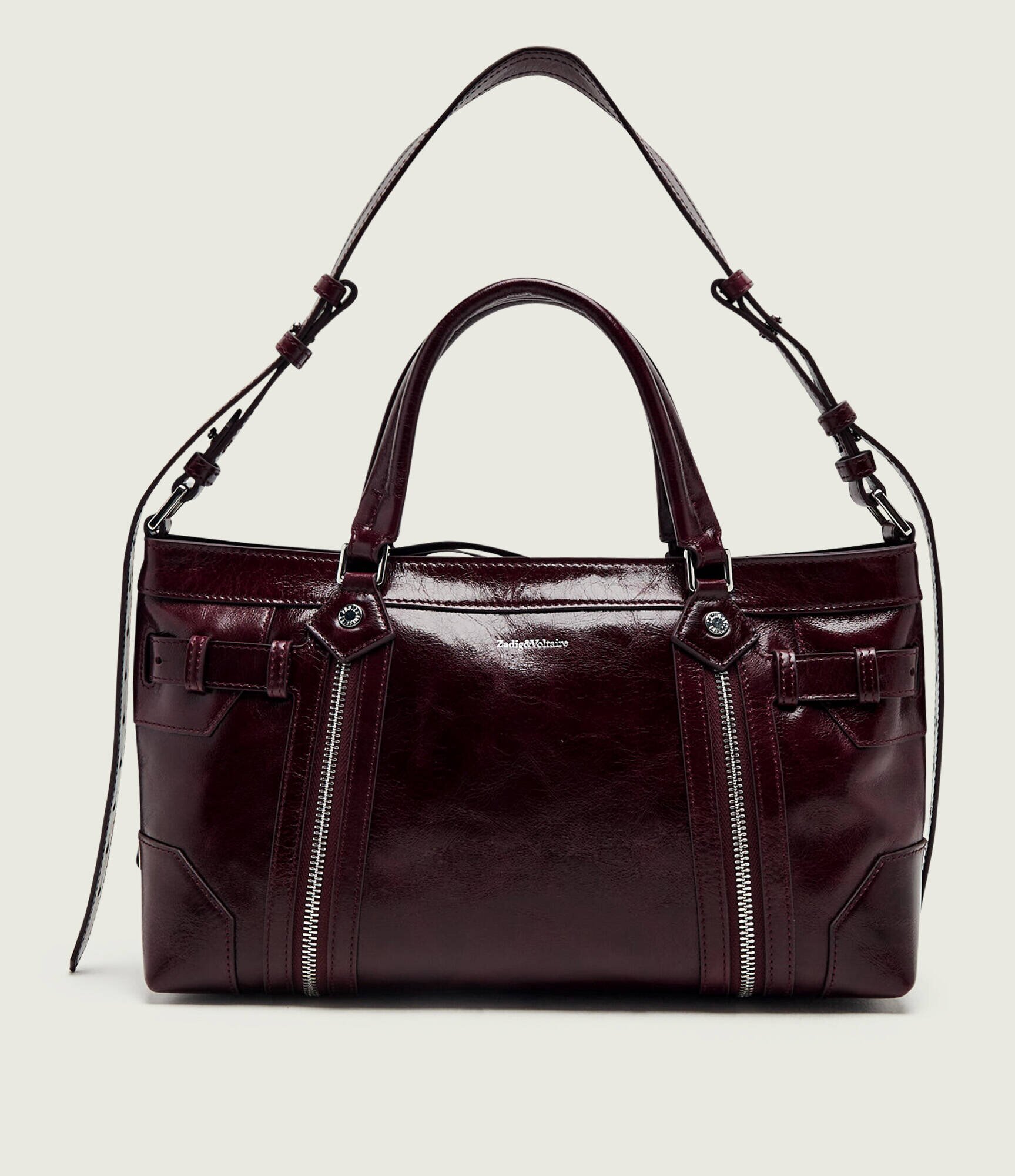 Zadig & Voltaire De piele cufăr Madison Small Vintage
