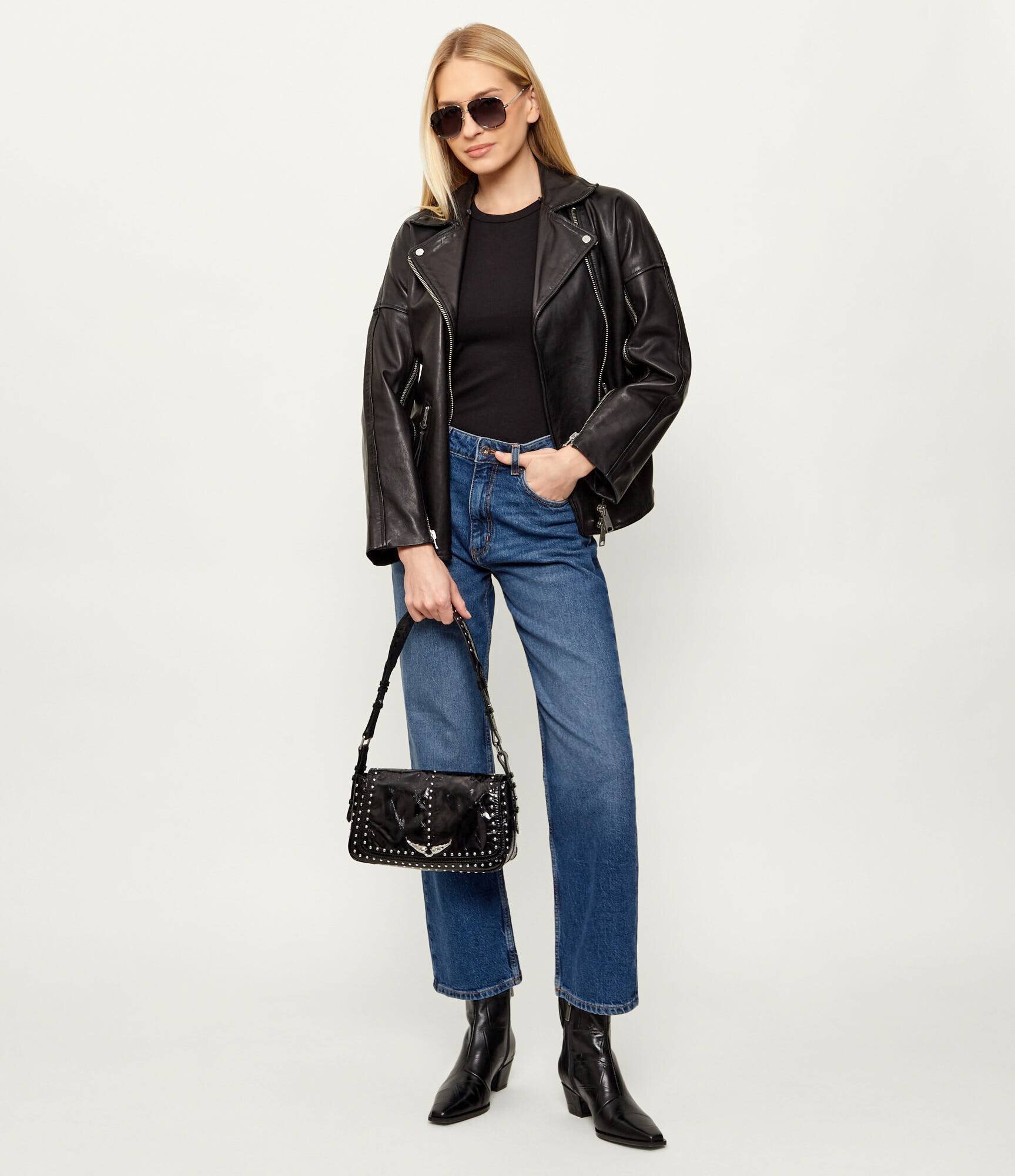 Zadig & Voltaire De piele geantă pe umăr Le Zouzou