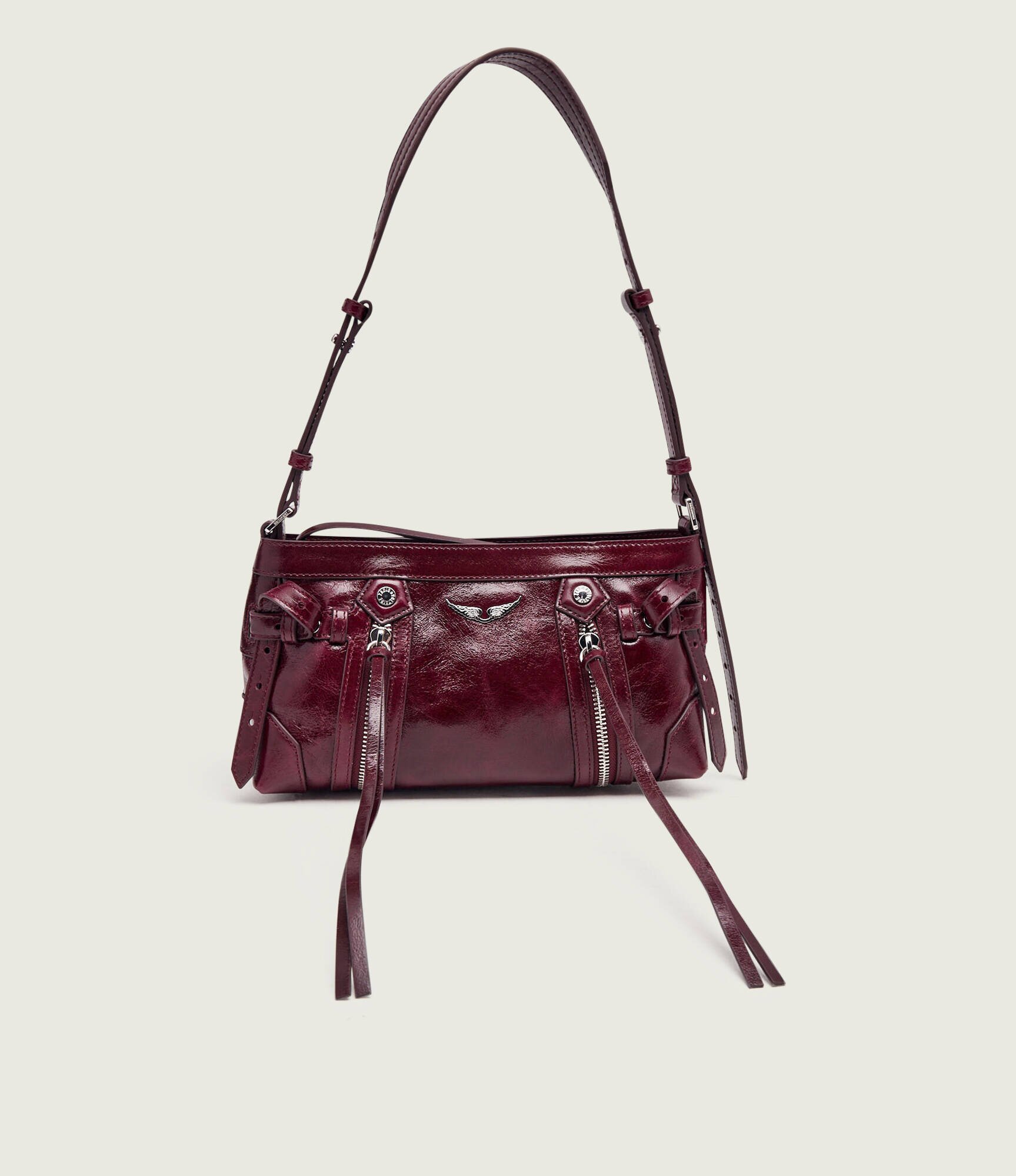 Zadig & Voltaire De piele geantă pe umăr Madison Mini Vintage