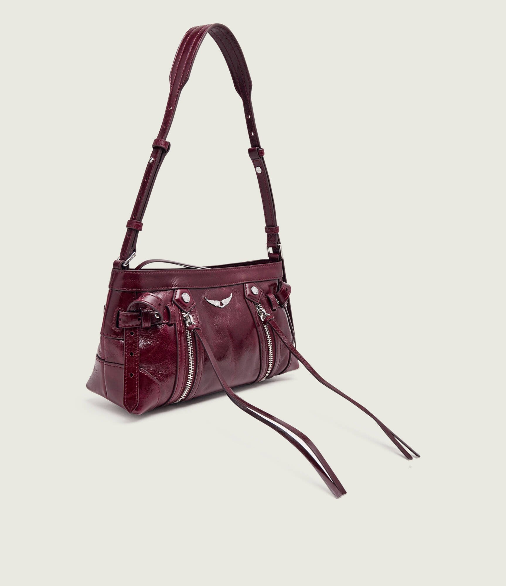 Zadig & Voltaire De piele geantă pe umăr Madison Mini Vintage