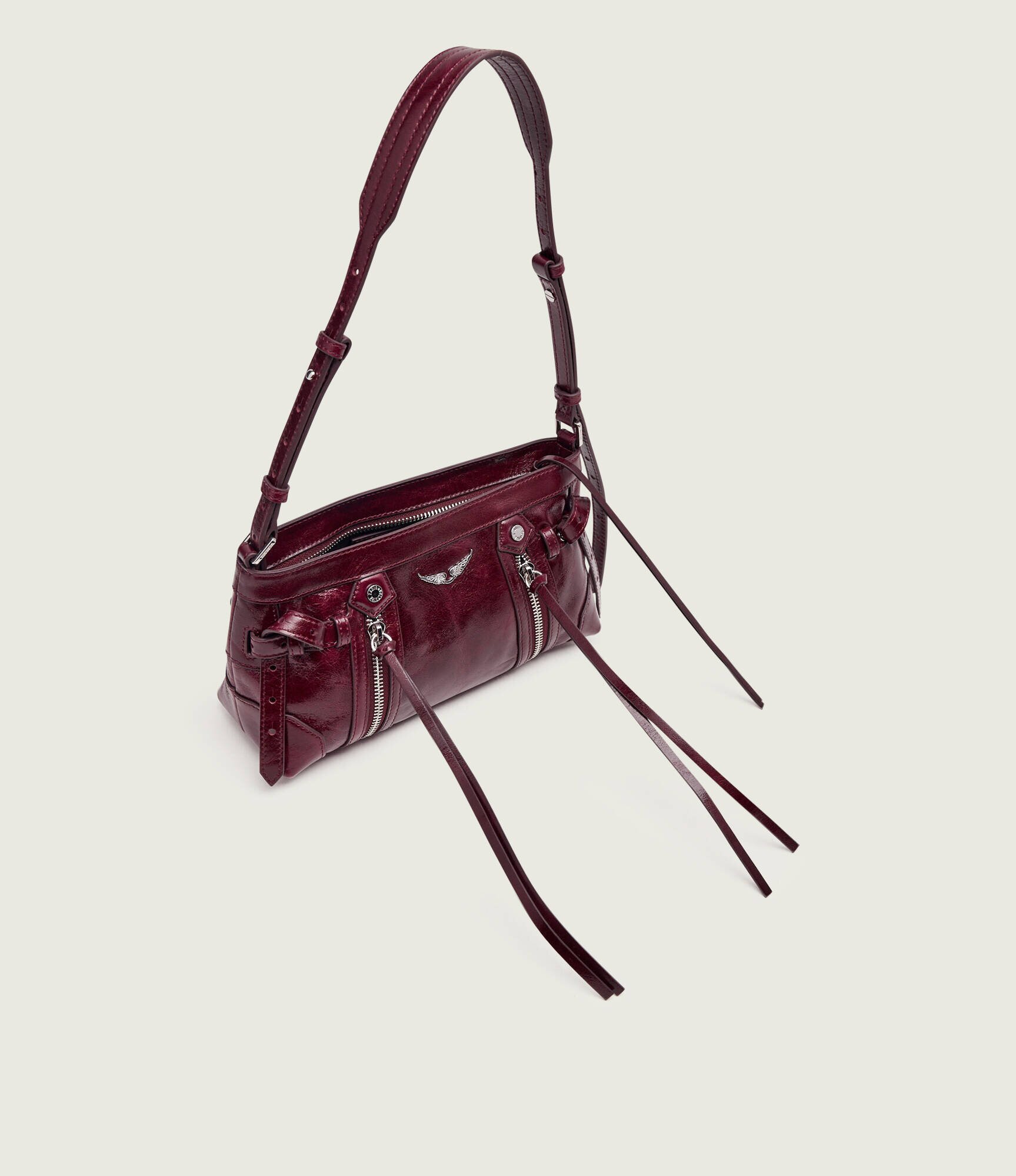 Zadig & Voltaire De piele geantă pe umăr Madison Mini Vintage