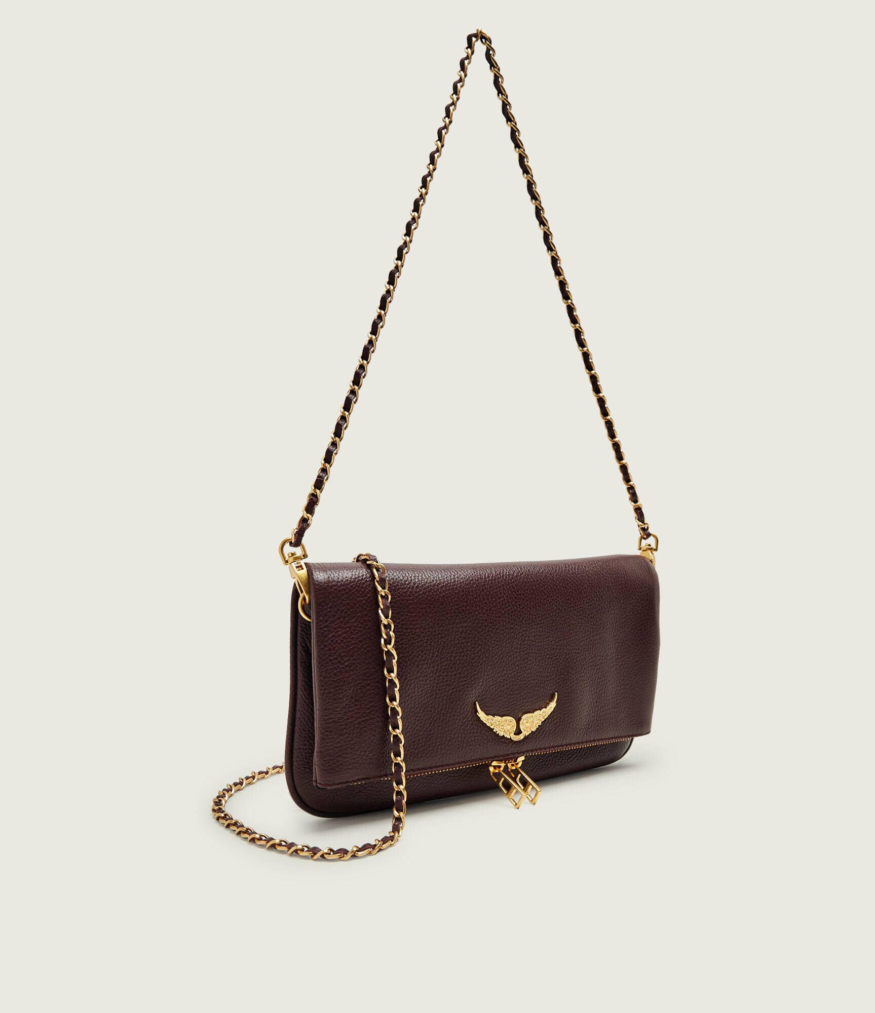 Zadig & Voltaire De piele geantă pe umăr Rock