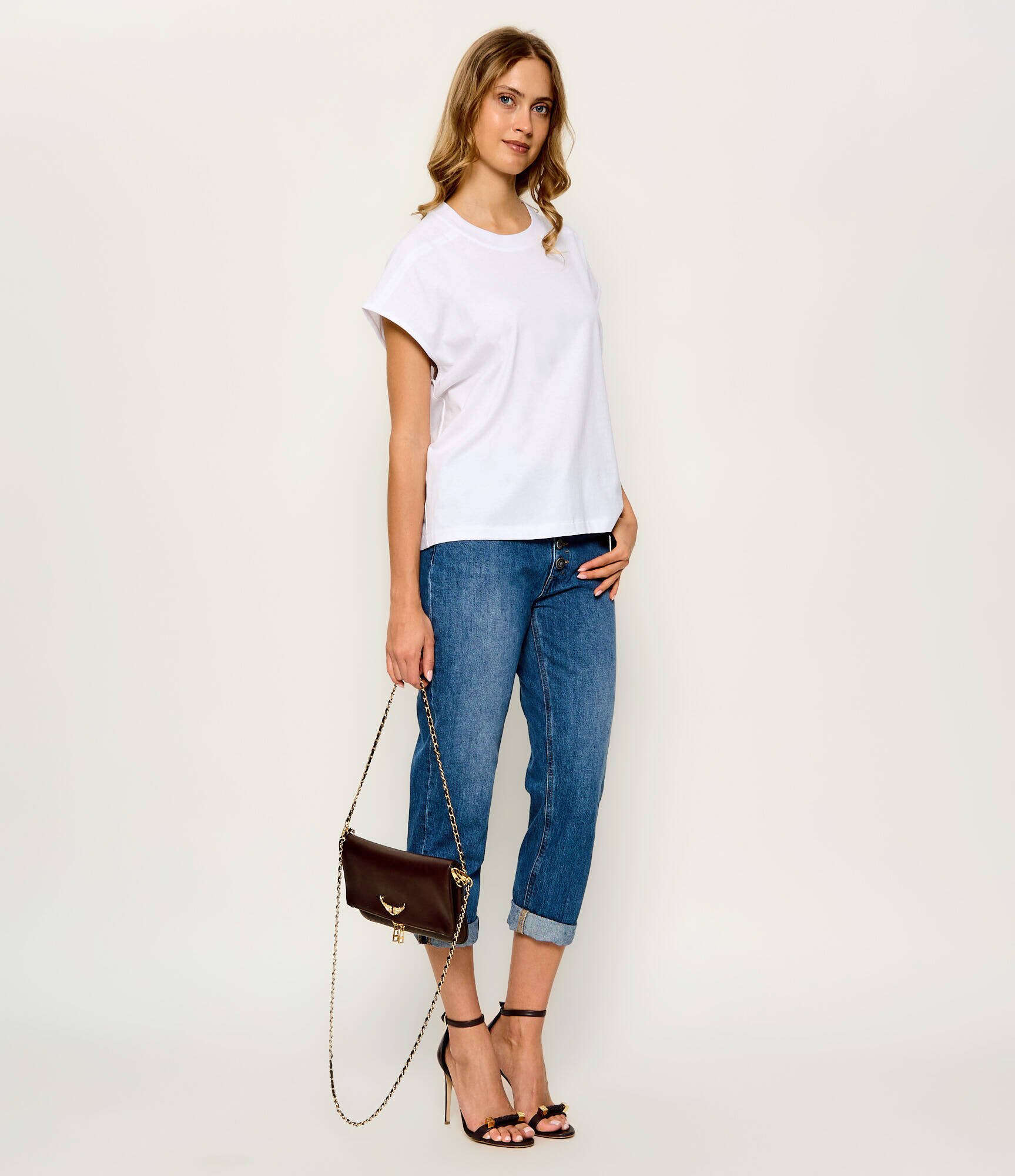 Zadig & Voltaire De piele geantă pe umăr ROCK