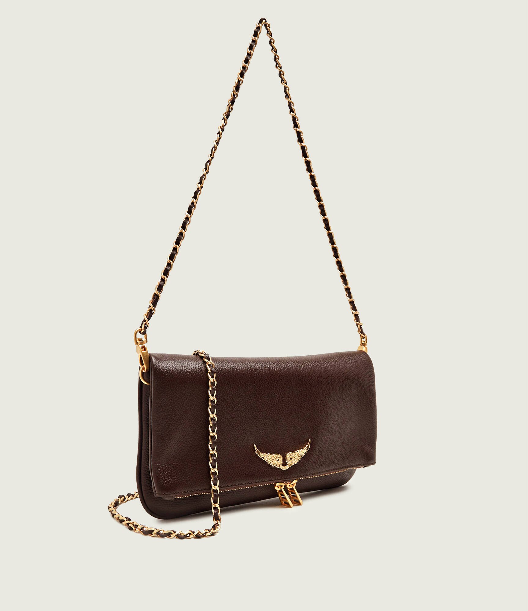 Zadig & Voltaire De piele geantă pe umăr ROCK