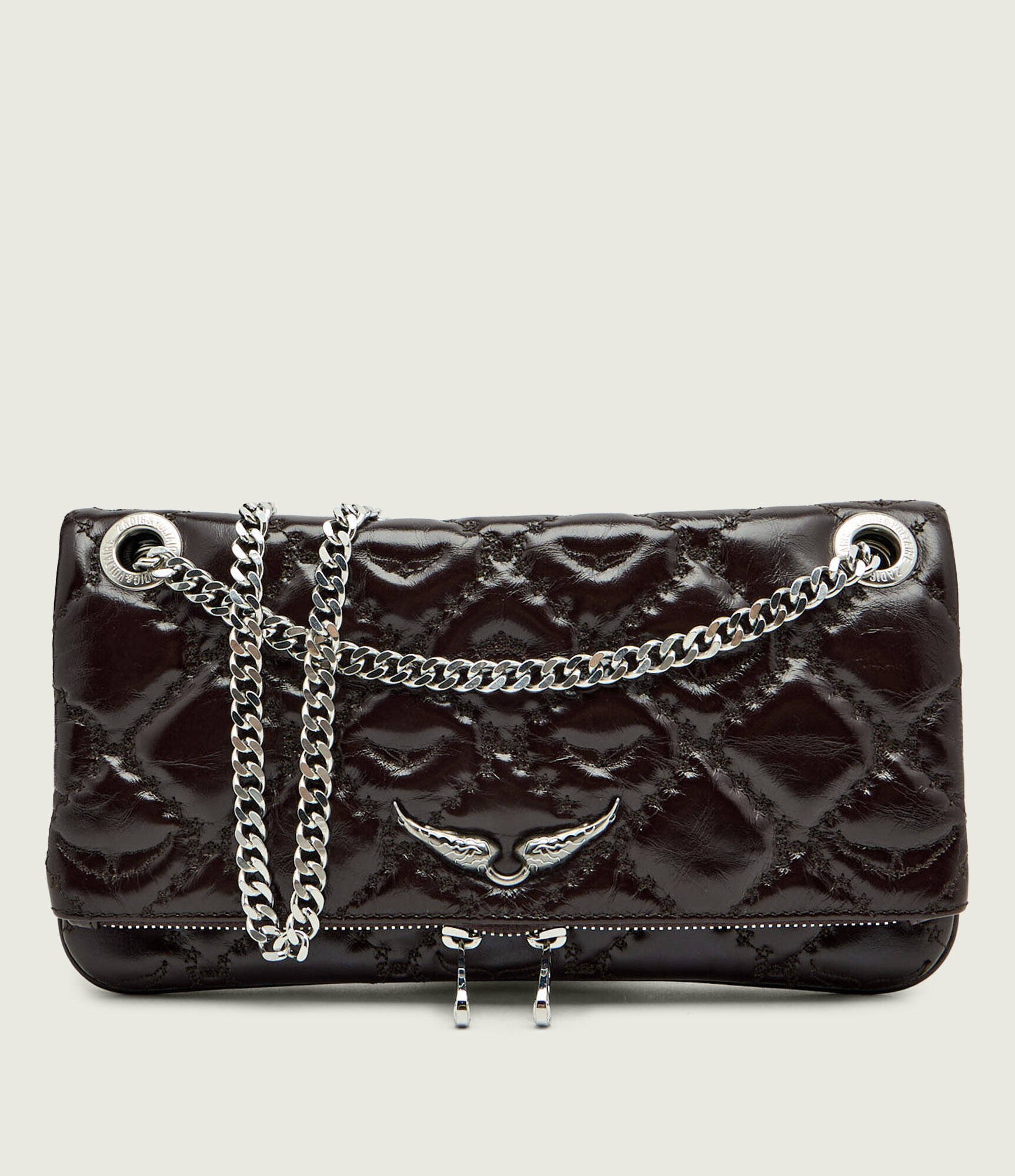 Zadig & Voltaire De piele geantă pe umăr Rock II