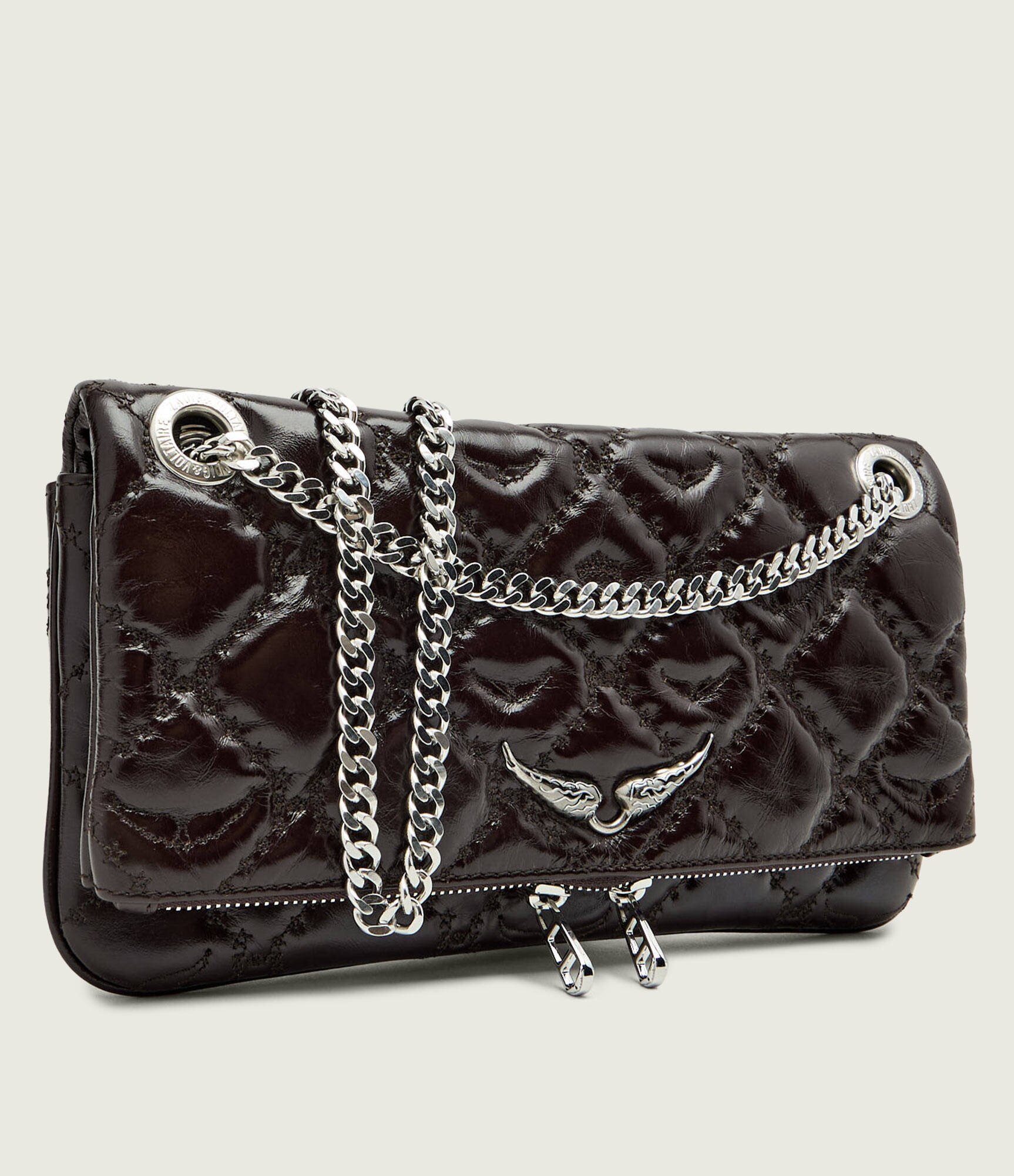 Zadig & Voltaire De piele geantă pe umăr Rock II