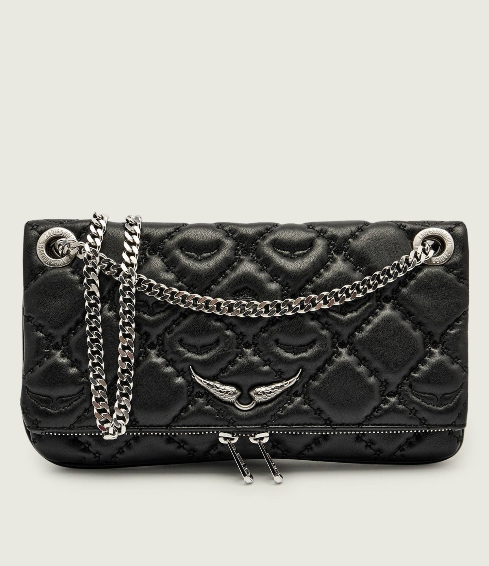 Zadig & Voltaire De piele geantă pe umăr ROCK II