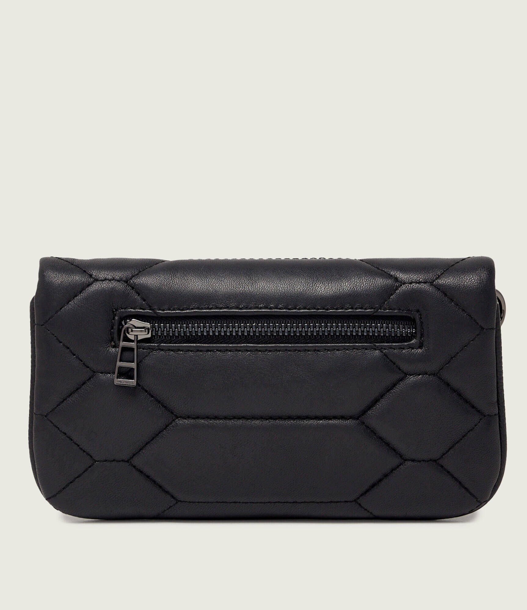Zadig & Voltaire De piele geantă pe umăr ROCK NANO XL