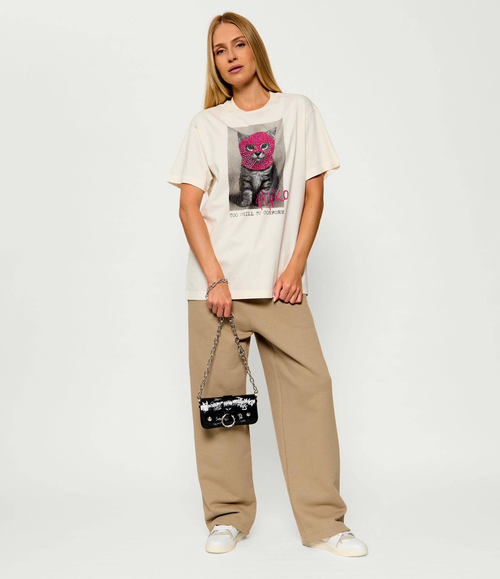Zadig & Voltaire De piele geantă poștaș/portofel Kate