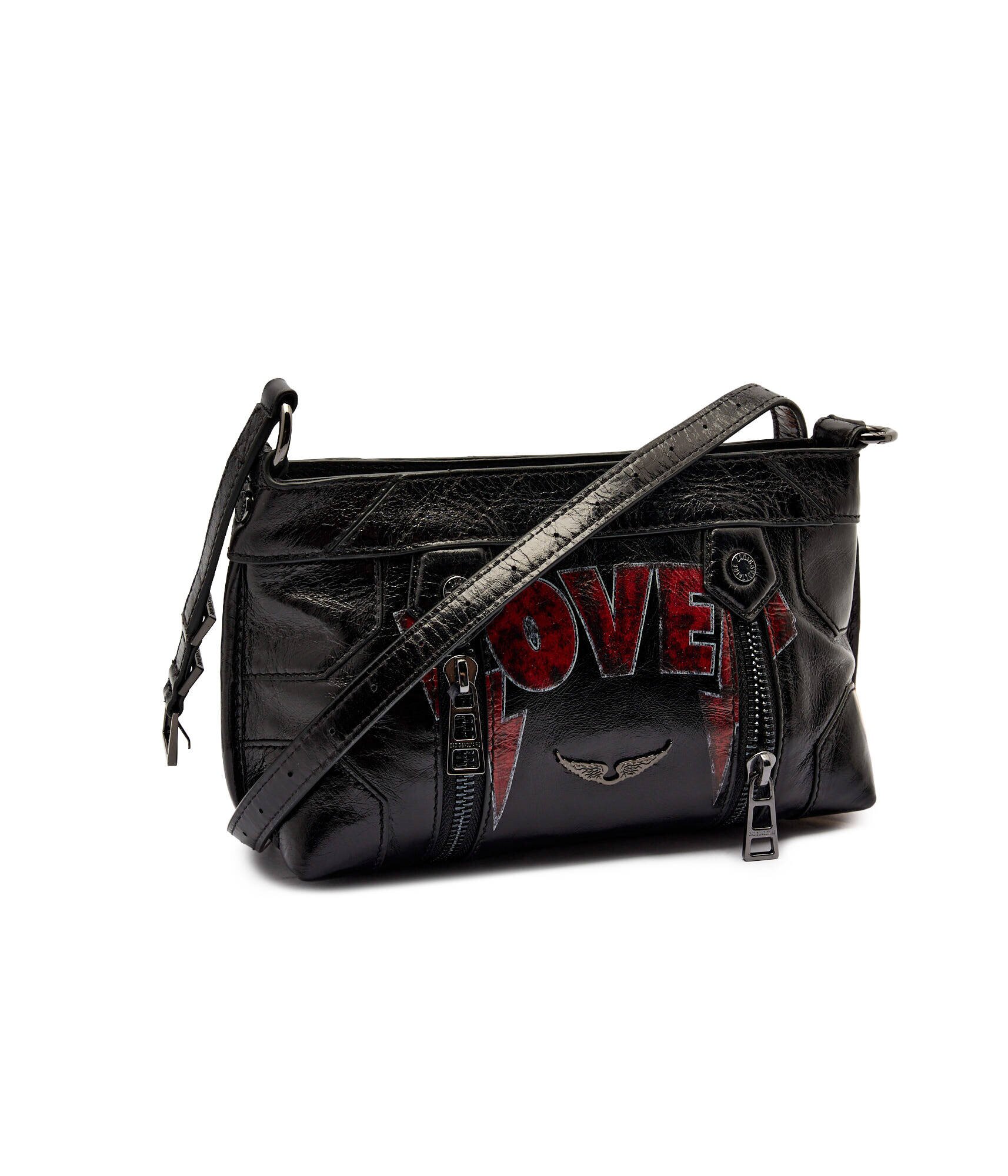 Zadig & Voltaire De piele geantă poștaș Sunny Mood Punk