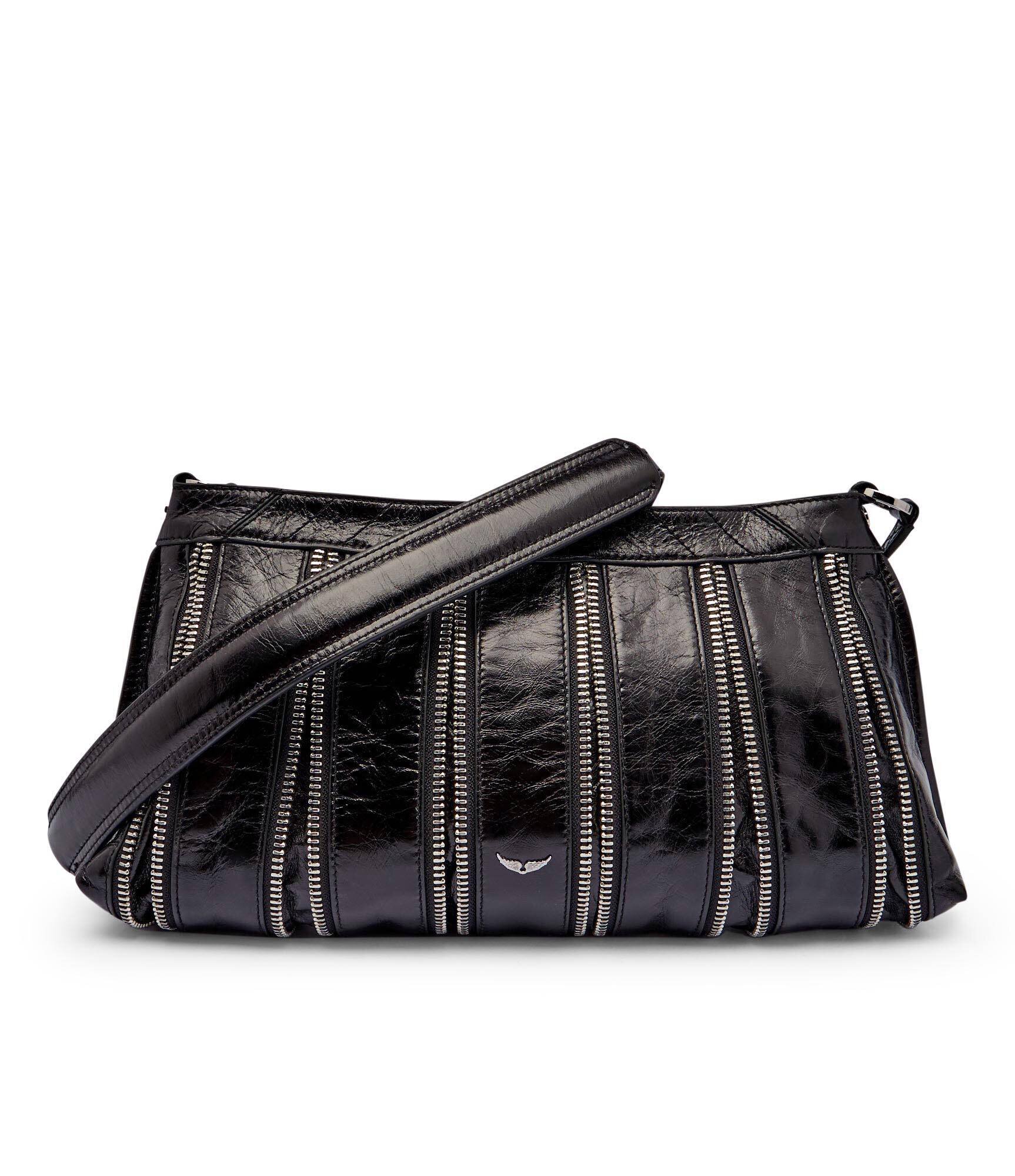 Zadig & Voltaire De piele geantă poștaș SUNNY MOODY