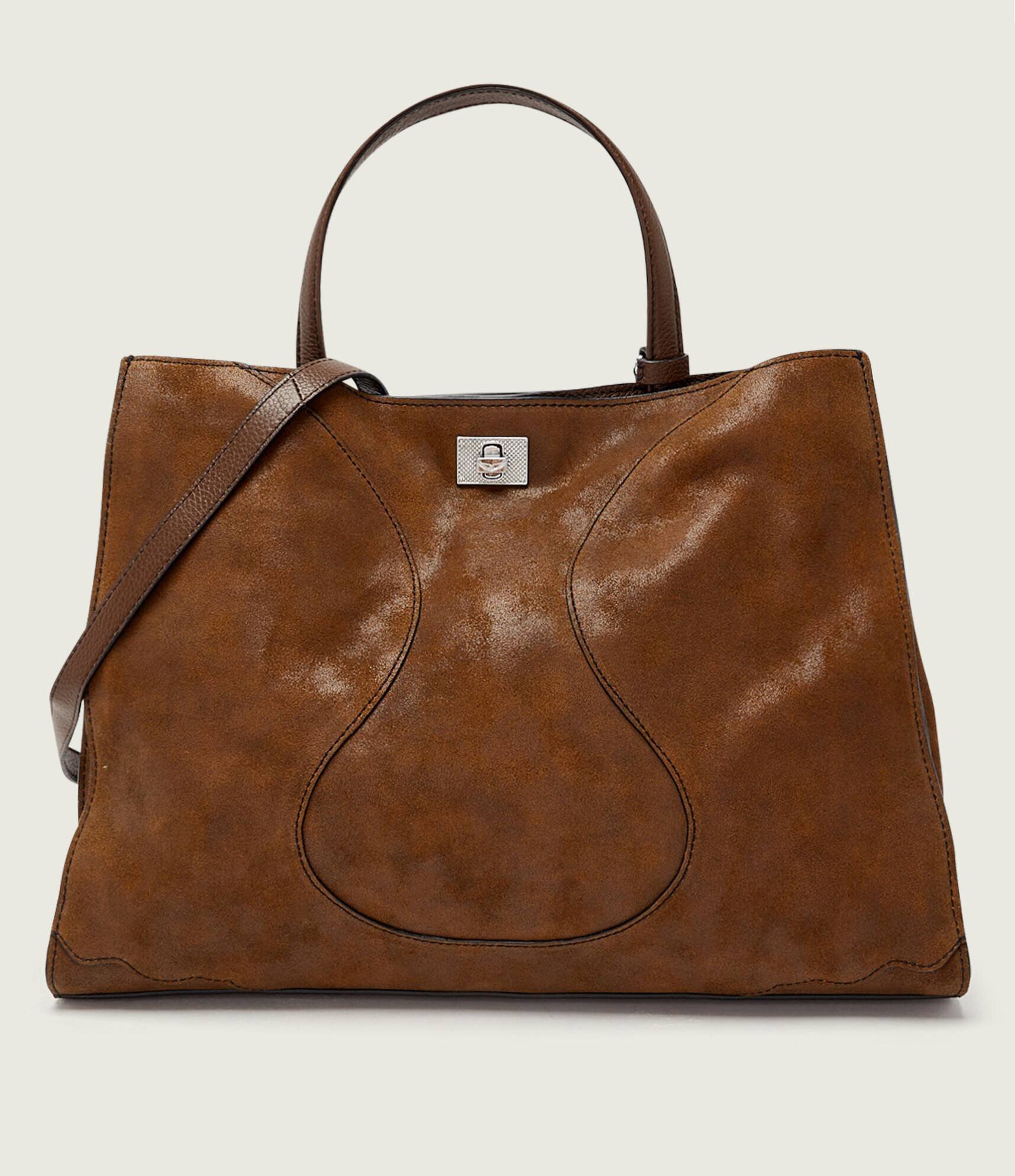 Zadig & Voltaire De piele geantă shopper JACK