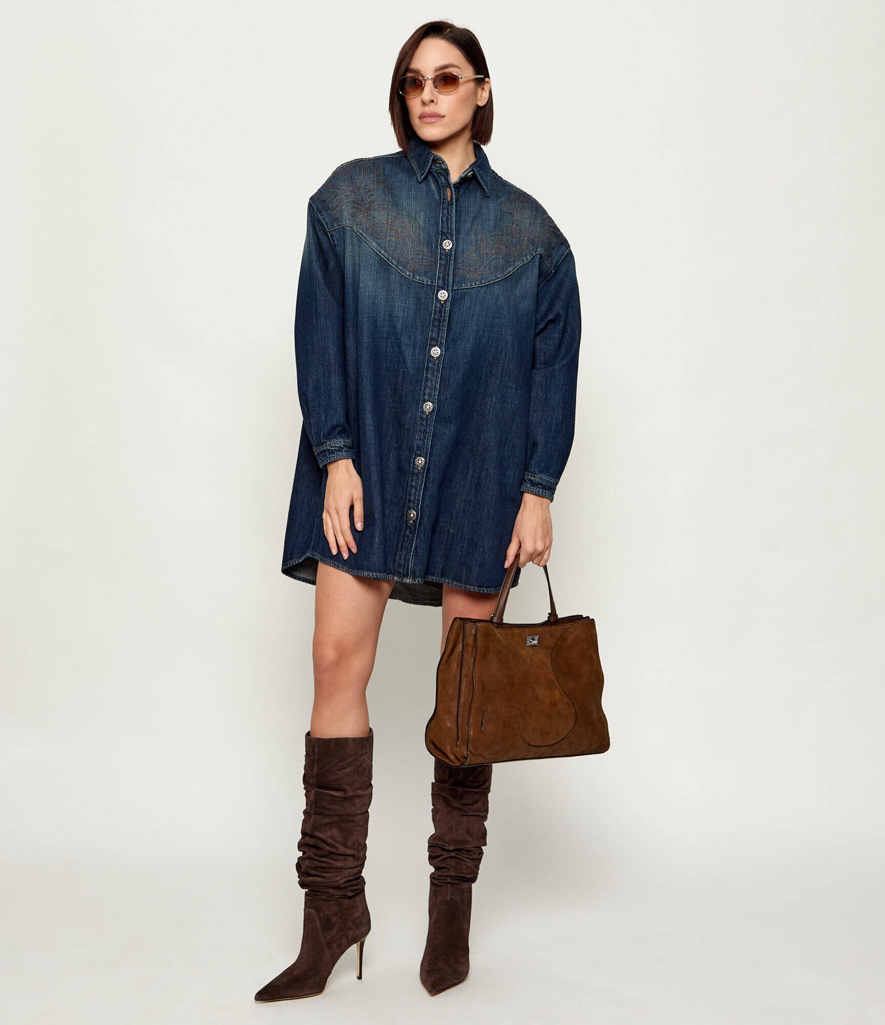 Zadig & Voltaire De piele geantă shopper JACK